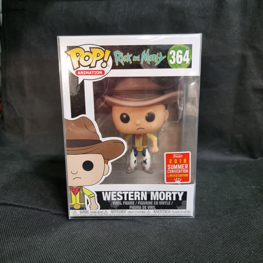 Rick and Morty Western Morty Funko Pop Vinyl 364 2018 Limited 