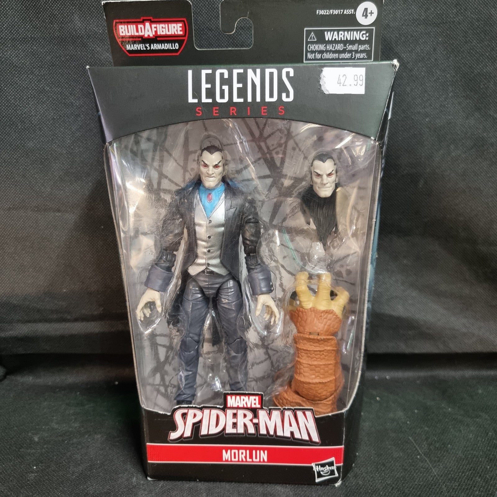 Hasbro Spider-Man Marvel Legends Series MORLUN 6-Inch Action Figure 