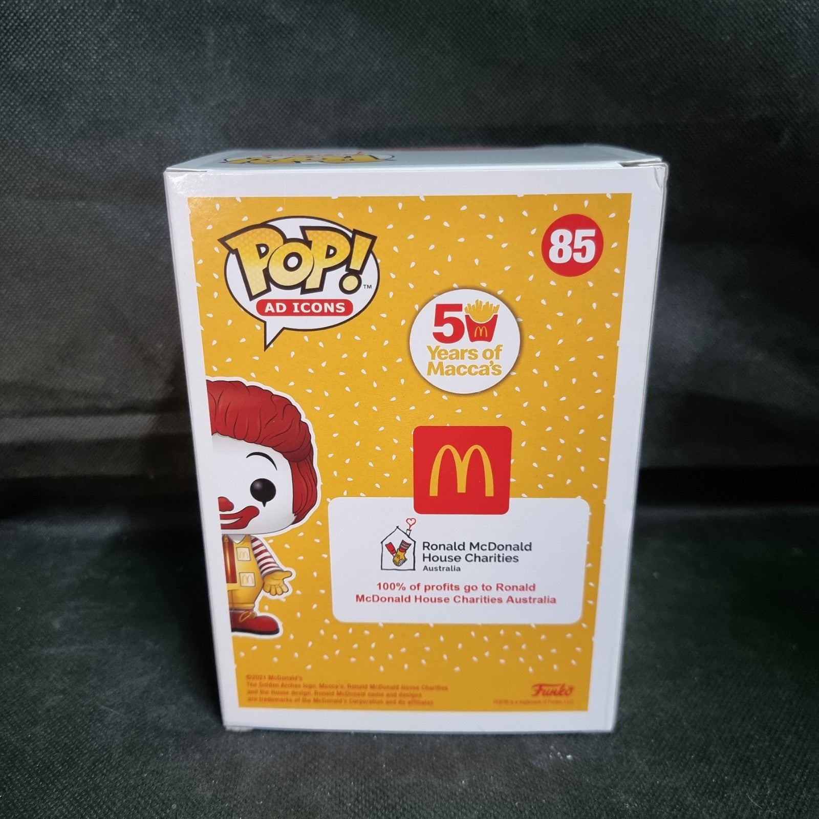 Ronald McDonald (Glitter/Diamond) 85 - Funko Pop Vinyl - Ad Icons McDonalds 50th