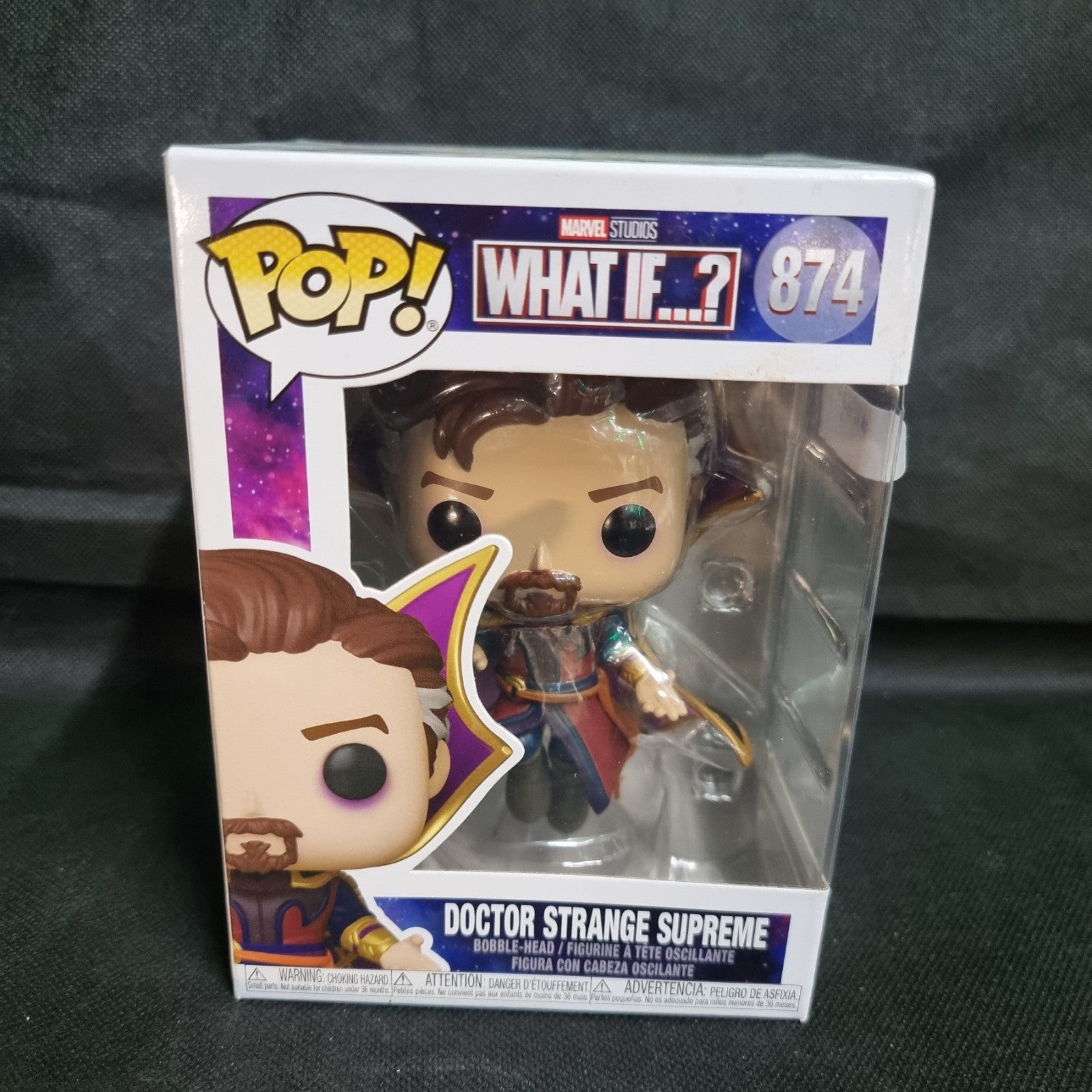 Funko Pop! Marvel What If…? #874 Doctor Strange Supreme Vinyl Bobble-Head i