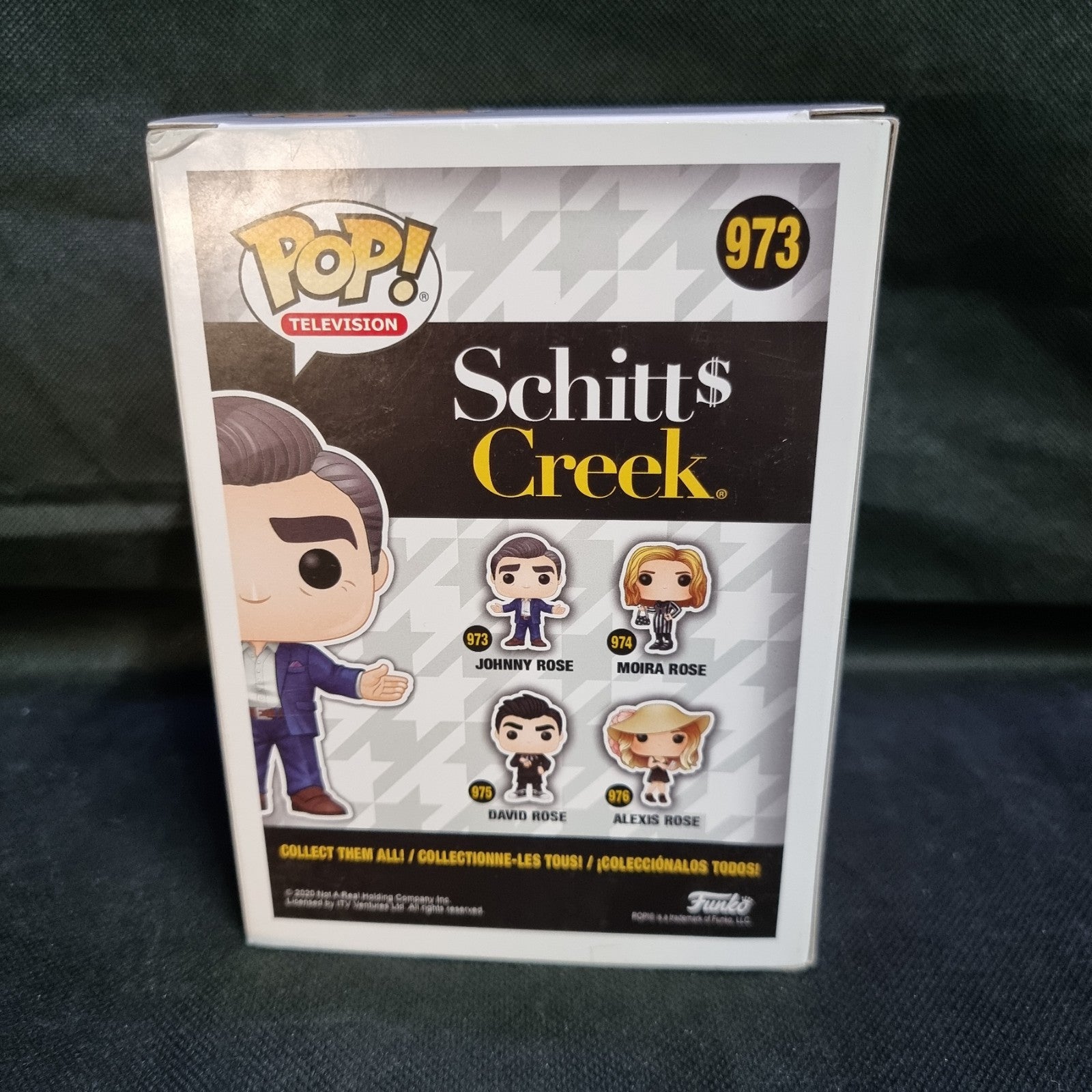 Funko Pop Schitt's Creek Johnny Rose #973 Collectible Bobblehead POP! Television