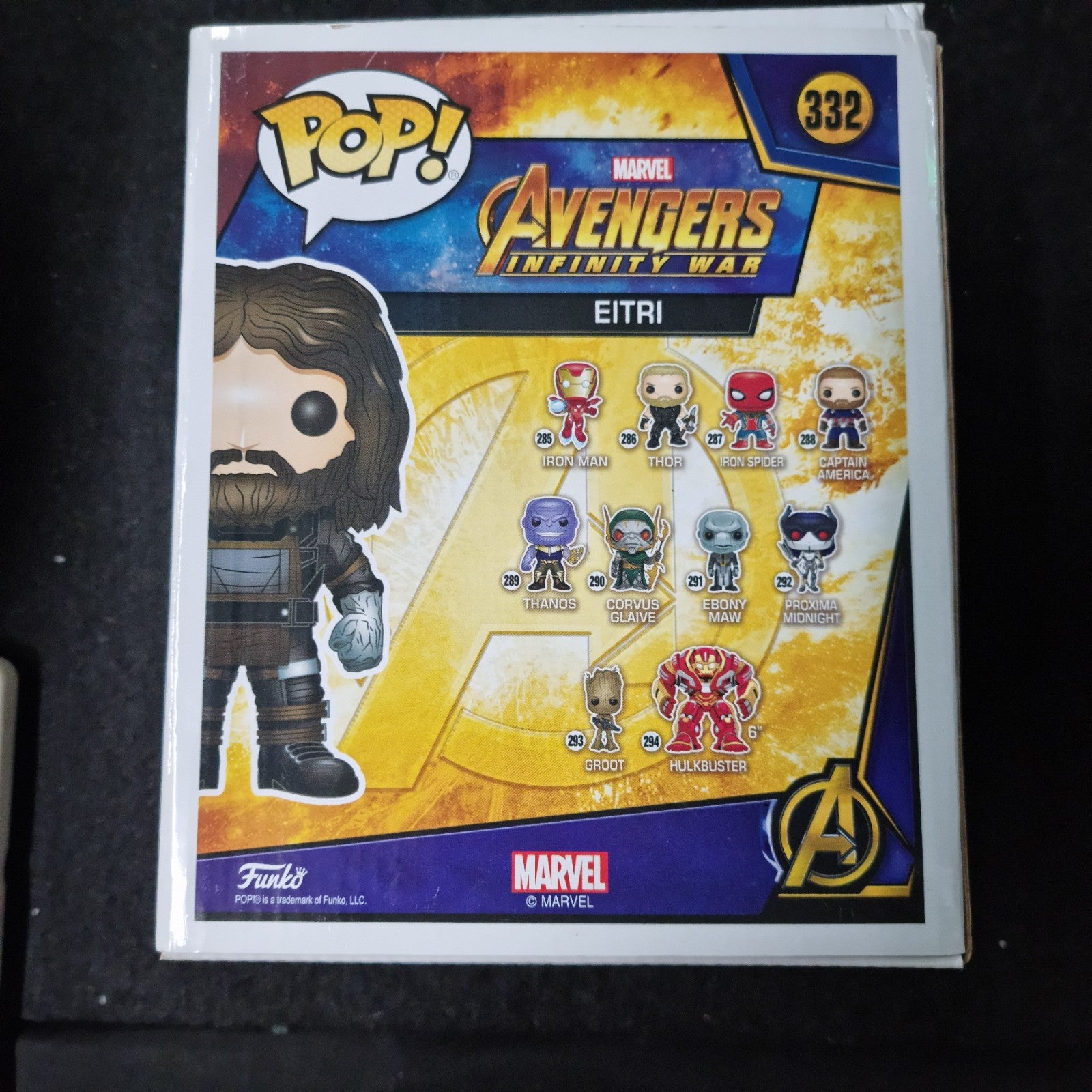 Marvel Funko Pop - Eitri - Avengers Infinity War - No. 332