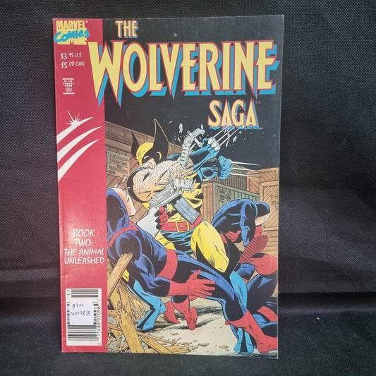 Marvel Wolverine Saga #2.  Newsstand Edition!! 