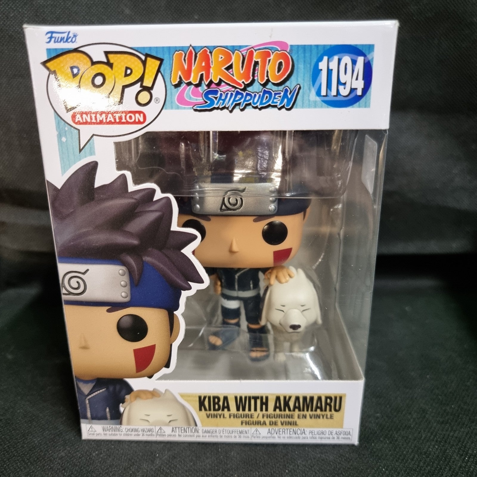 Funko Pop! Vinyl: Naruto Shippuden - Kiba With Akamaru #1194