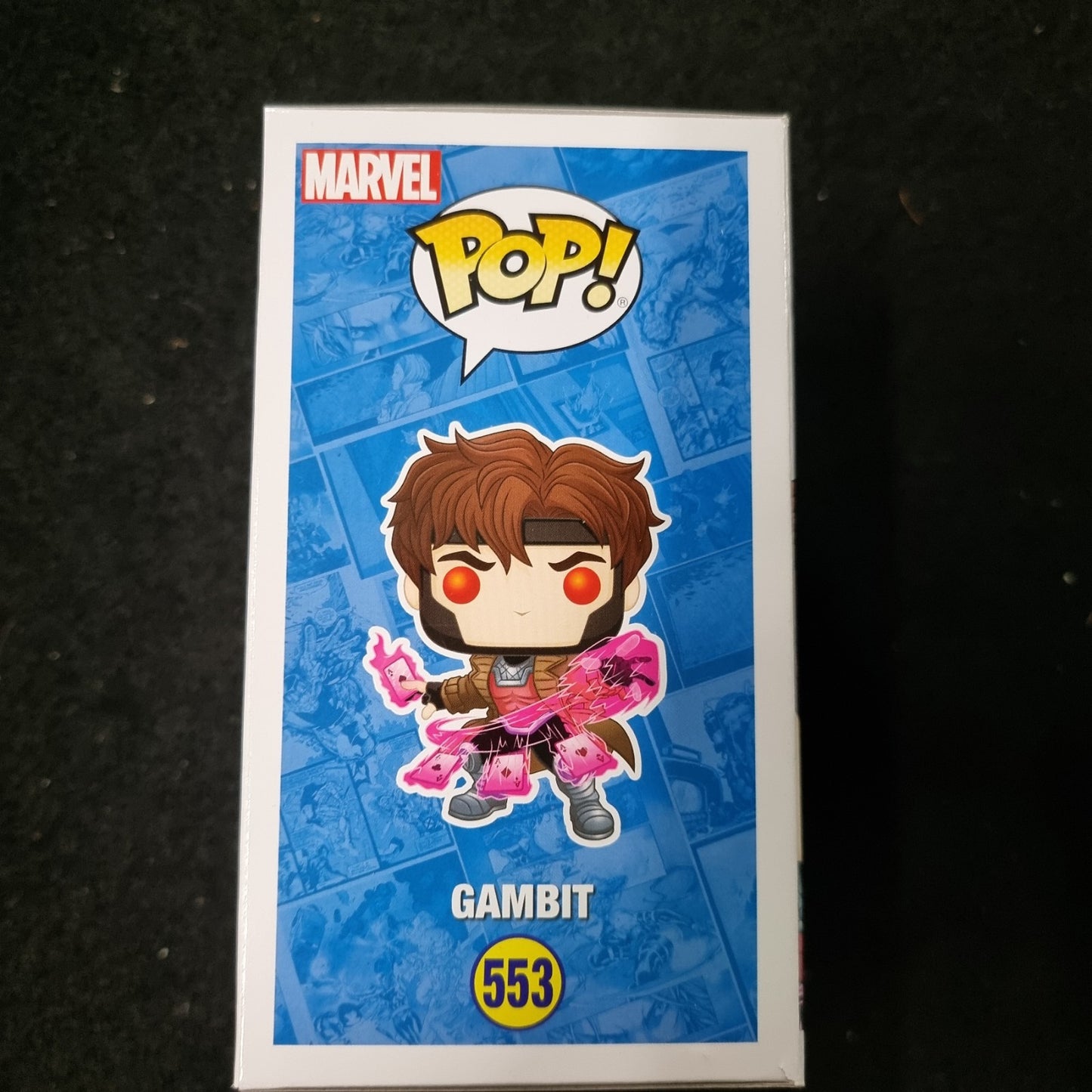 Funko Pop! Vinyl: Marvel - Gambit with Cards #553 - NIB