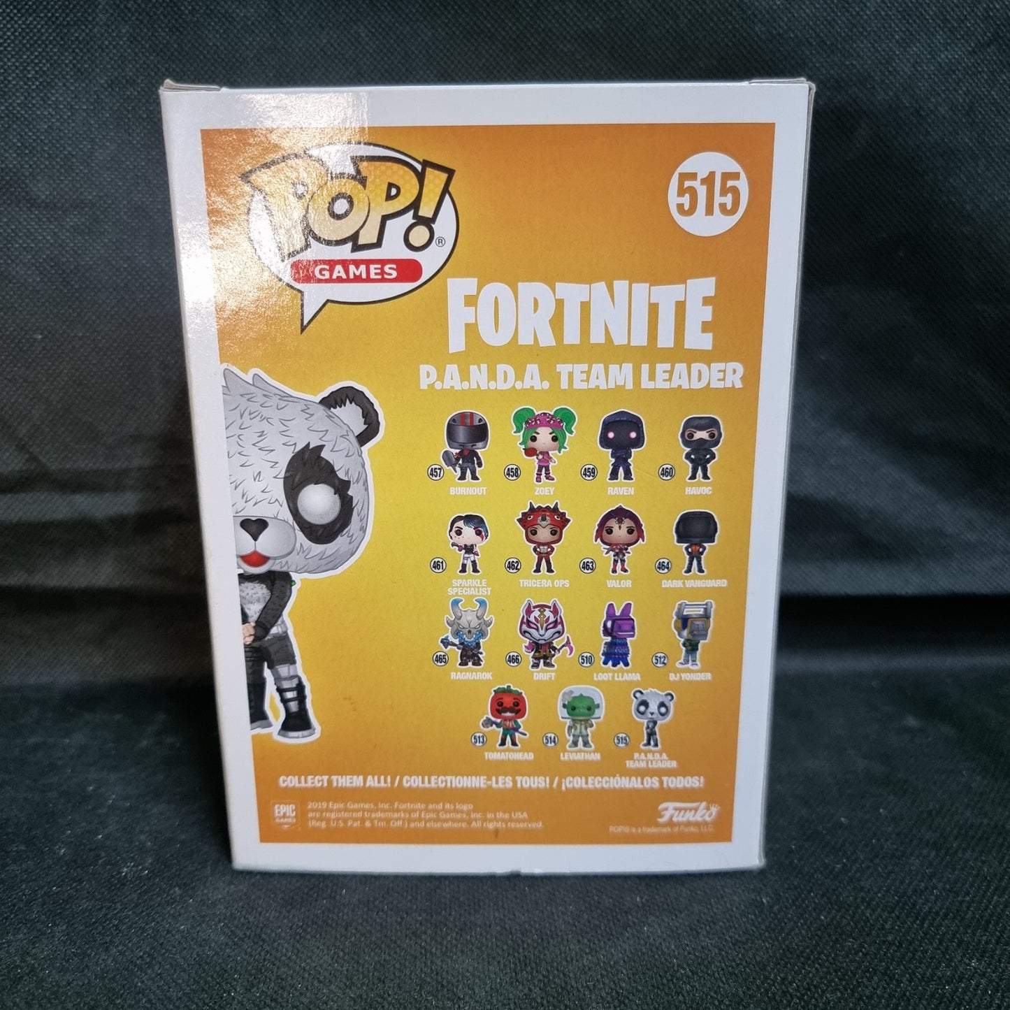 Funko Pop! Vinyl: Fortnite - P.A.N.D.A. Team Leader #515