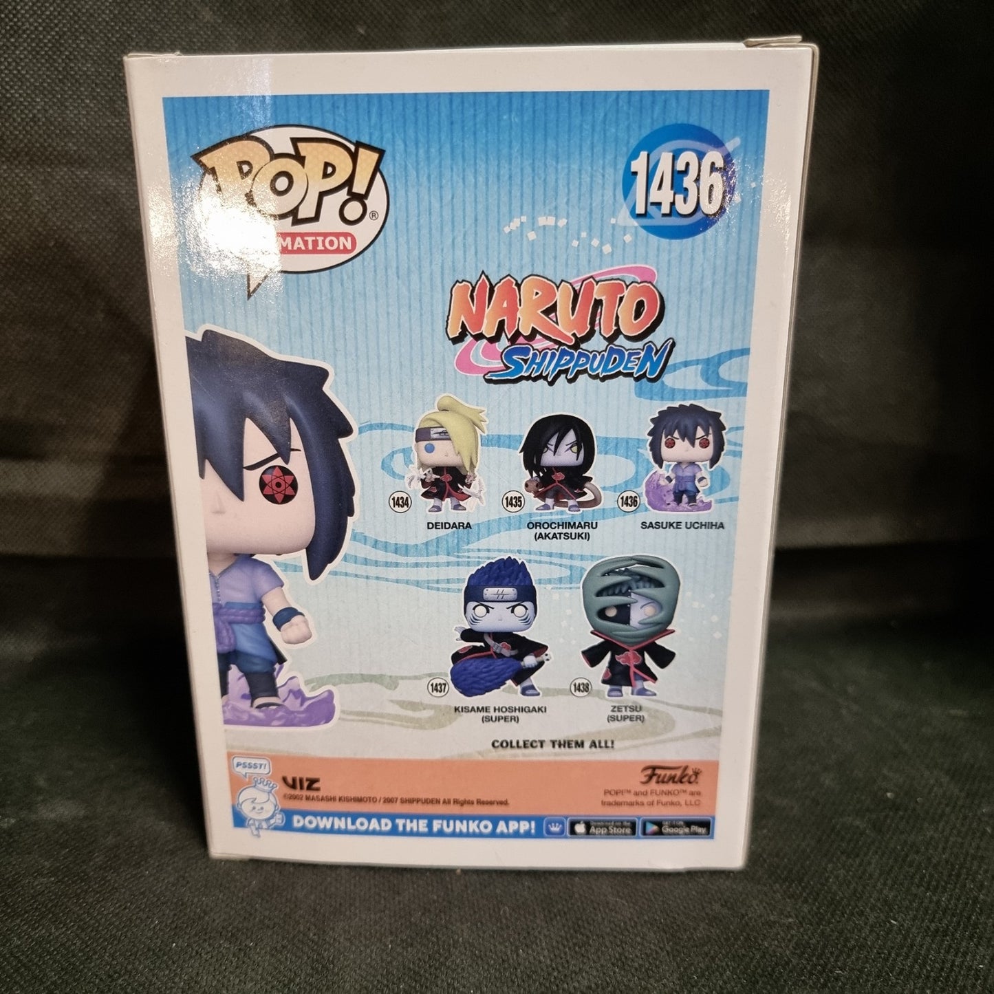 Funko Pop! Vinyl: Naruto Shippuden - Sasuke Uchiha #1436