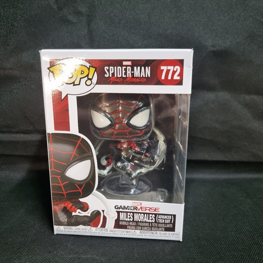 Funko Pop! Vinyl: Marvel - Miles Morales (Advanced Tech Suit) #772