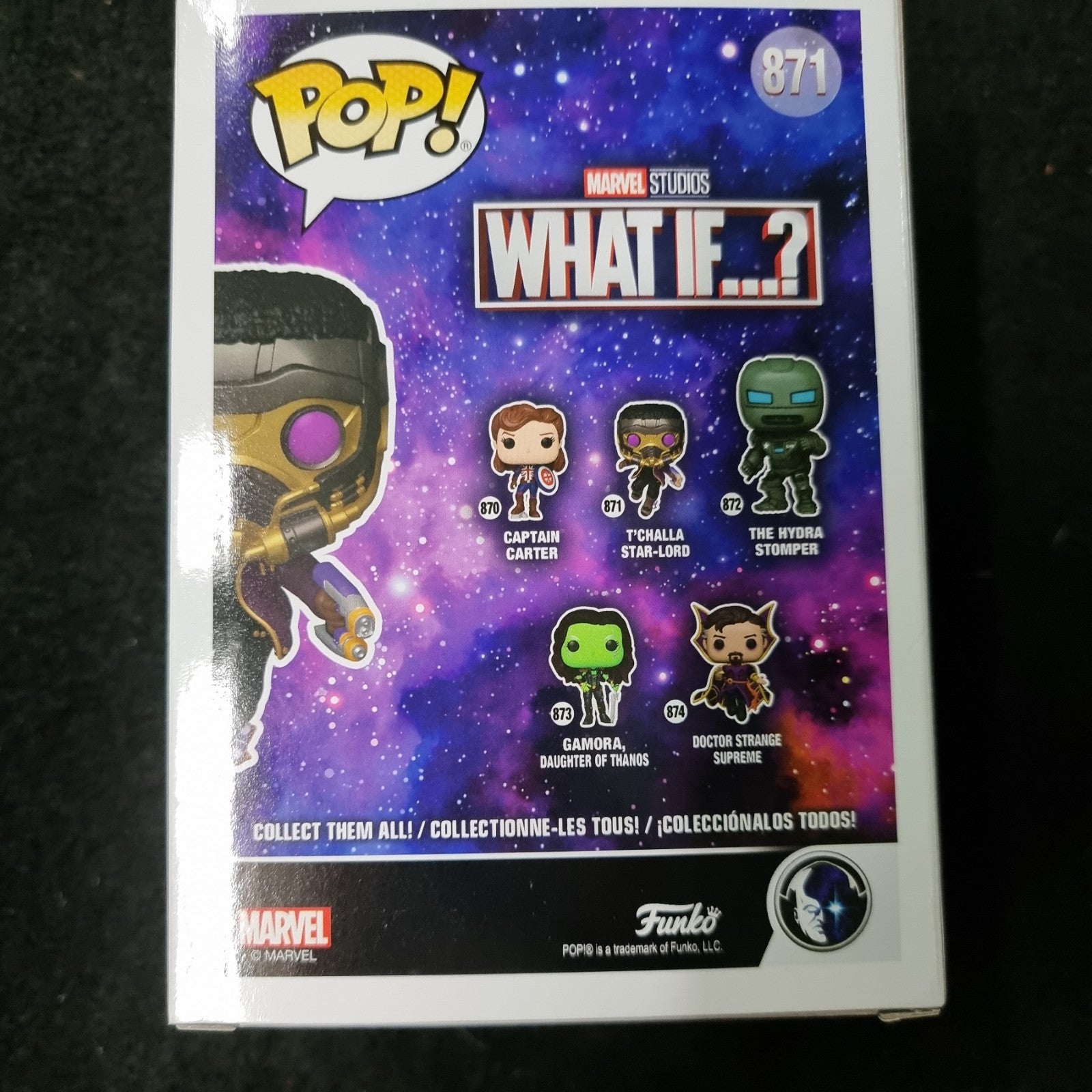 Marvel's What If T'Challa Star-Lord Funko Pop! Vinyl Figure #871