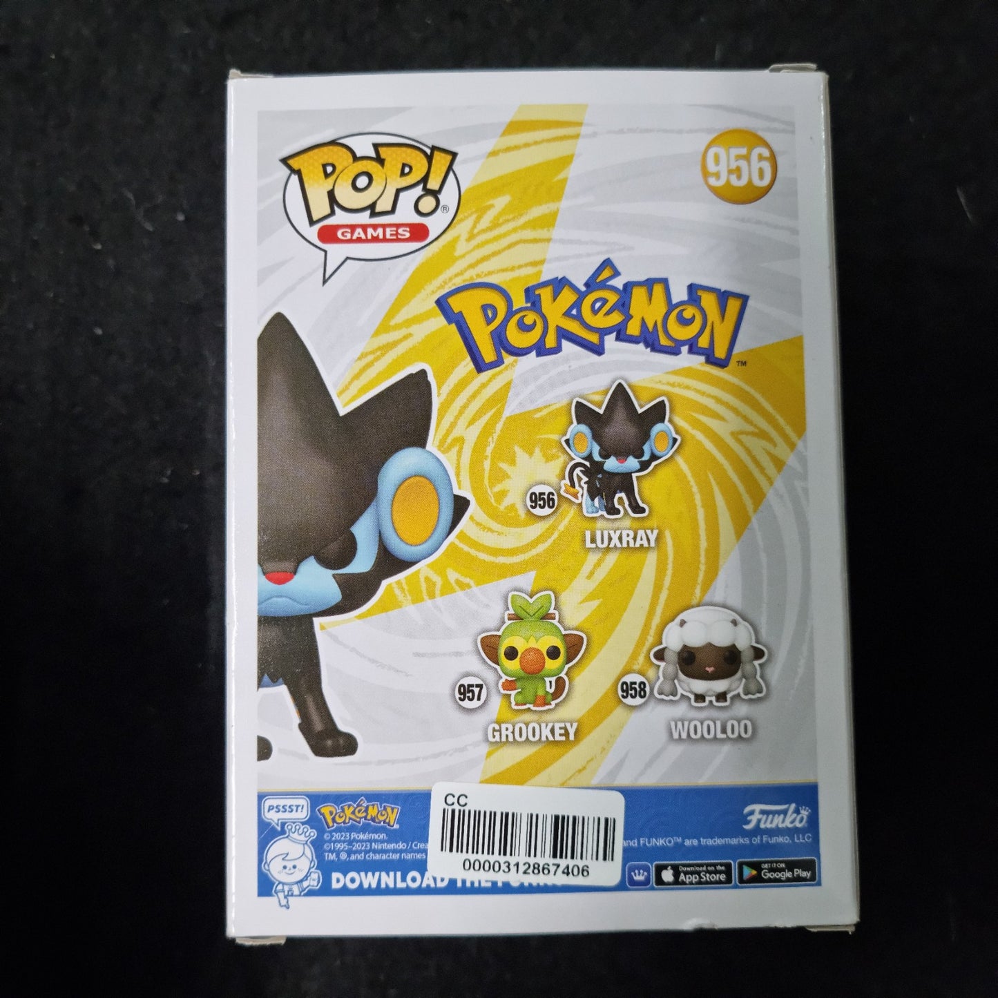 LUXRAY - Pokemon - Funko POP! Games #956 Collectible Vinyl Figure 