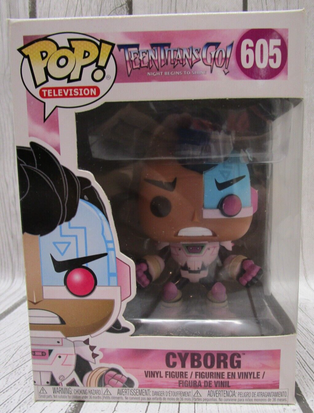 Funko Pop! Television: Teen Titans Go! Cyborg #605 Vinyl Figure - N06924