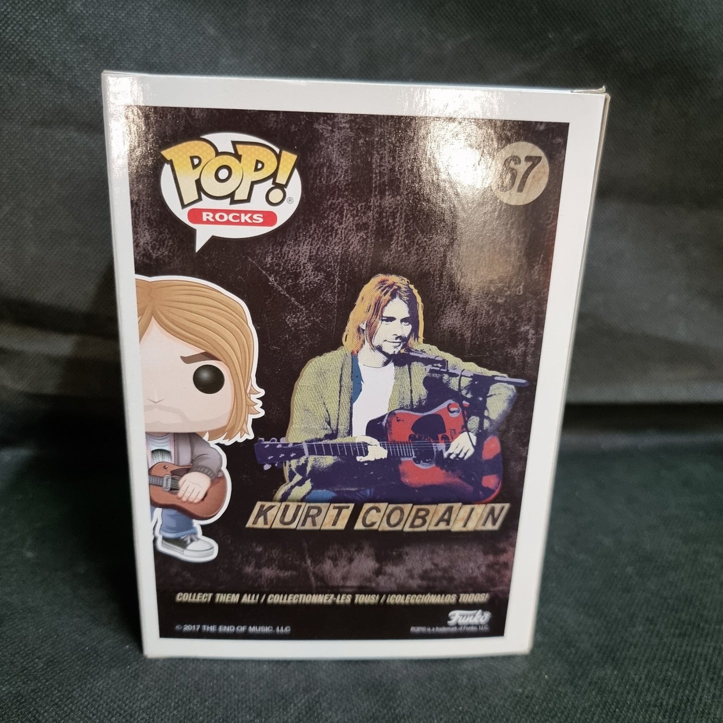 Funko Pop! Music: Kurt Cobain (MTV Unplugged) #67 (Grunge Legend Vinyl)