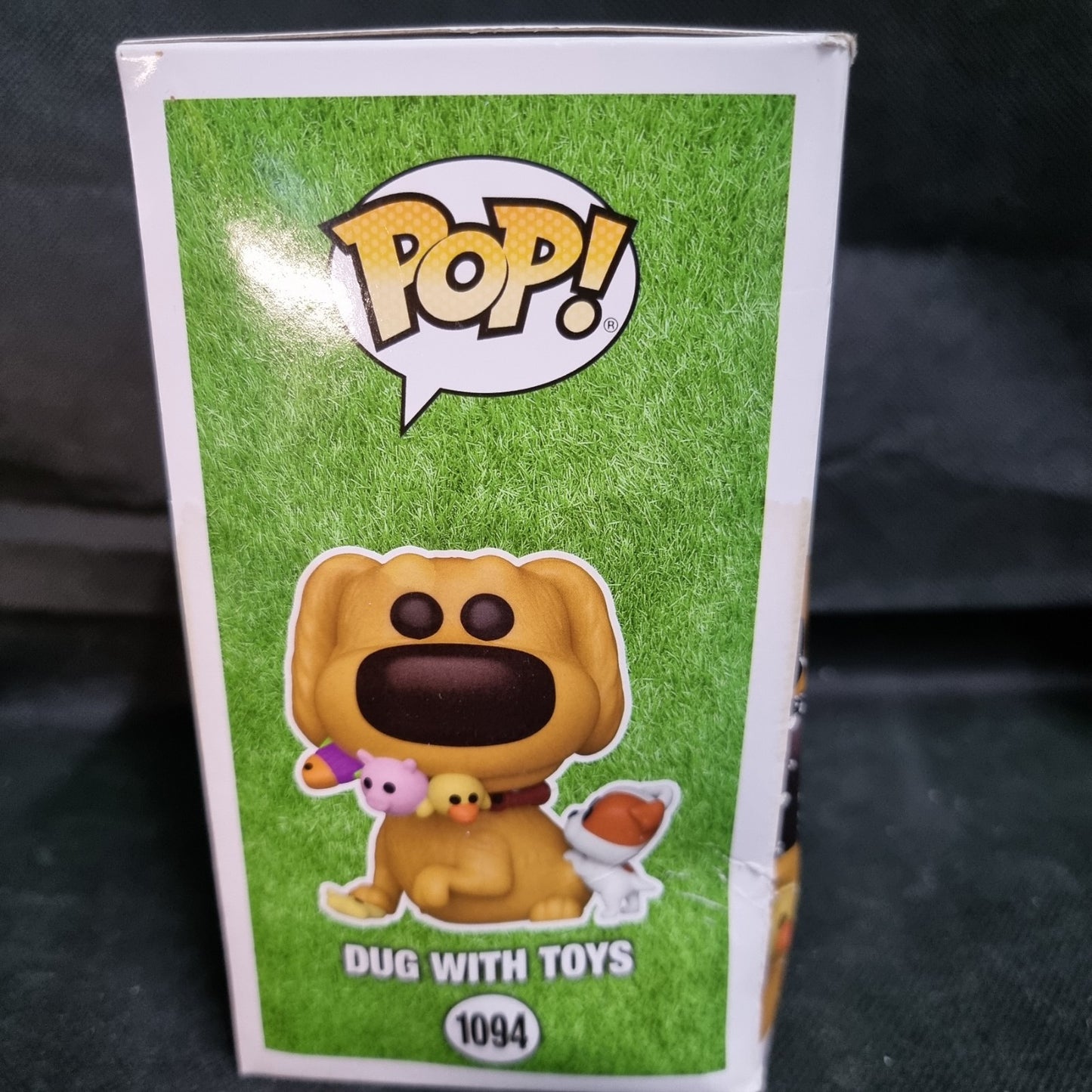 Funko Pop! Disney Pixar Dug Days Dug With Toys 1094 Box Damaged 