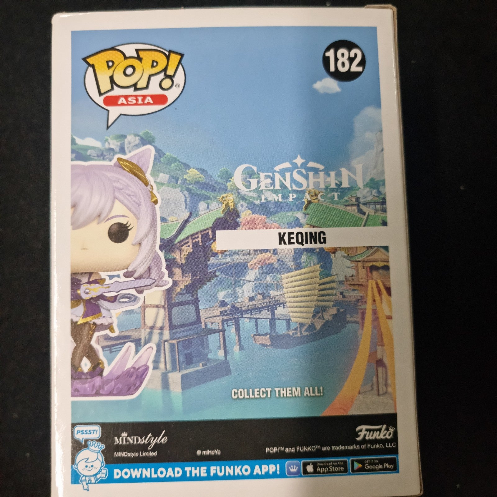 Keqing 183 Genshin Impact Asia Video Game Funko Pop! Vinyl Figure