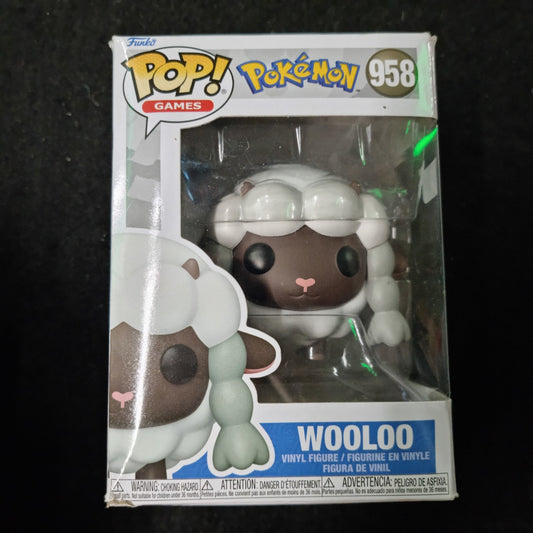 Funko Pop! Games Pokemon Wooloo #958 Vinyl Figure