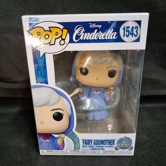 Funko Pop Disney Cinderella 1543 Fairy Godmother + Protector