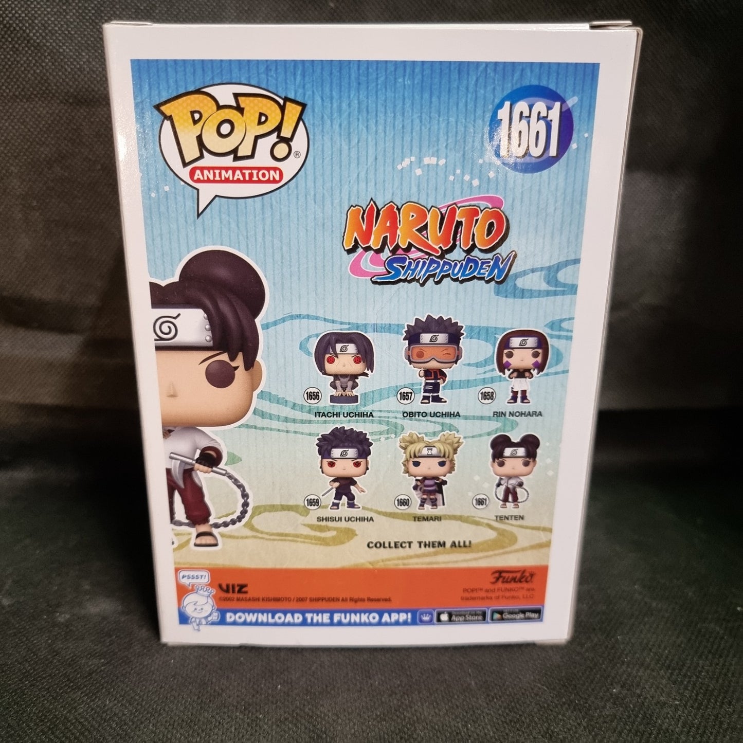 FUNKO POP! Naruto Shippuden #1661 - Tenten Vinyl Figure-NIB