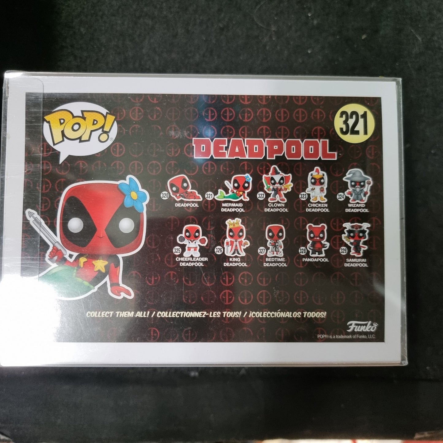 Marvel Funko Pop - Mermaid Deadpool - Deadpool - No. 321