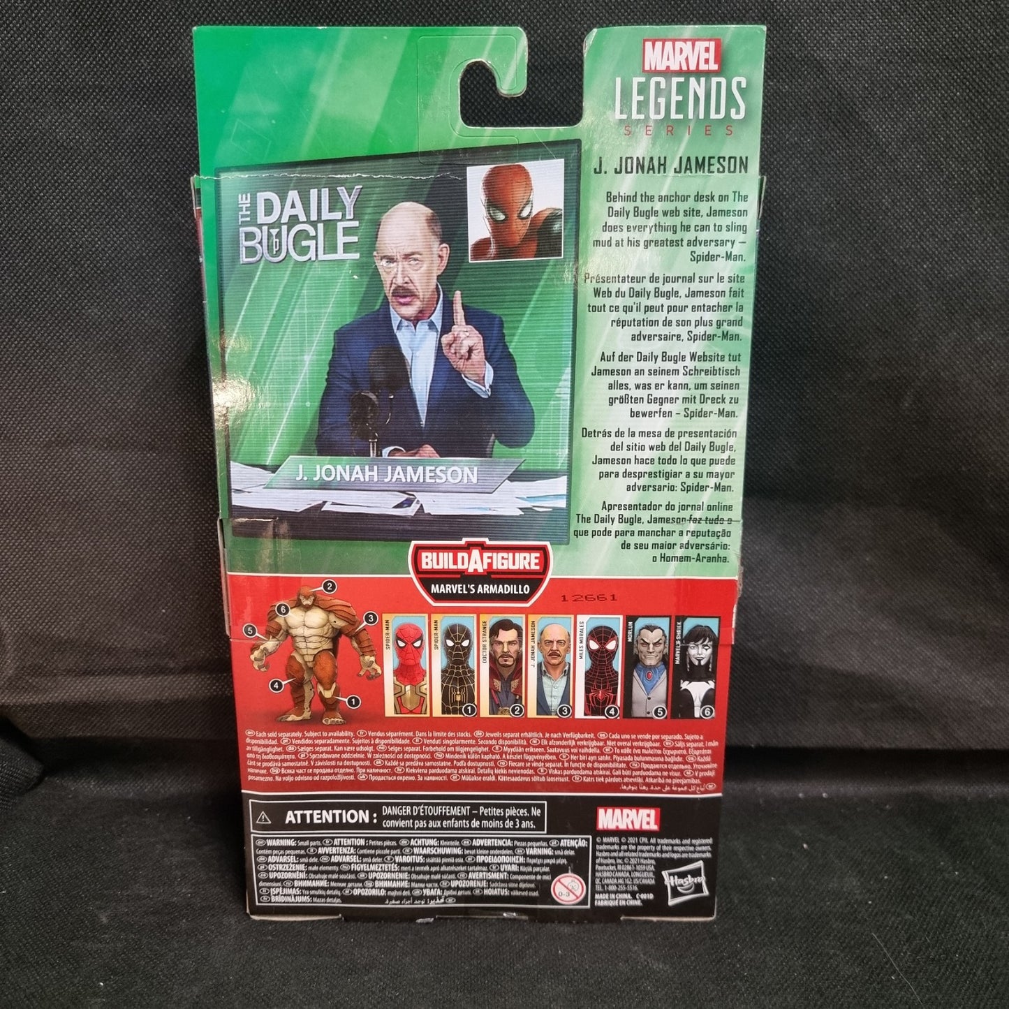 Marvel Legends Series Spider-Man J. Jonah Jameson 