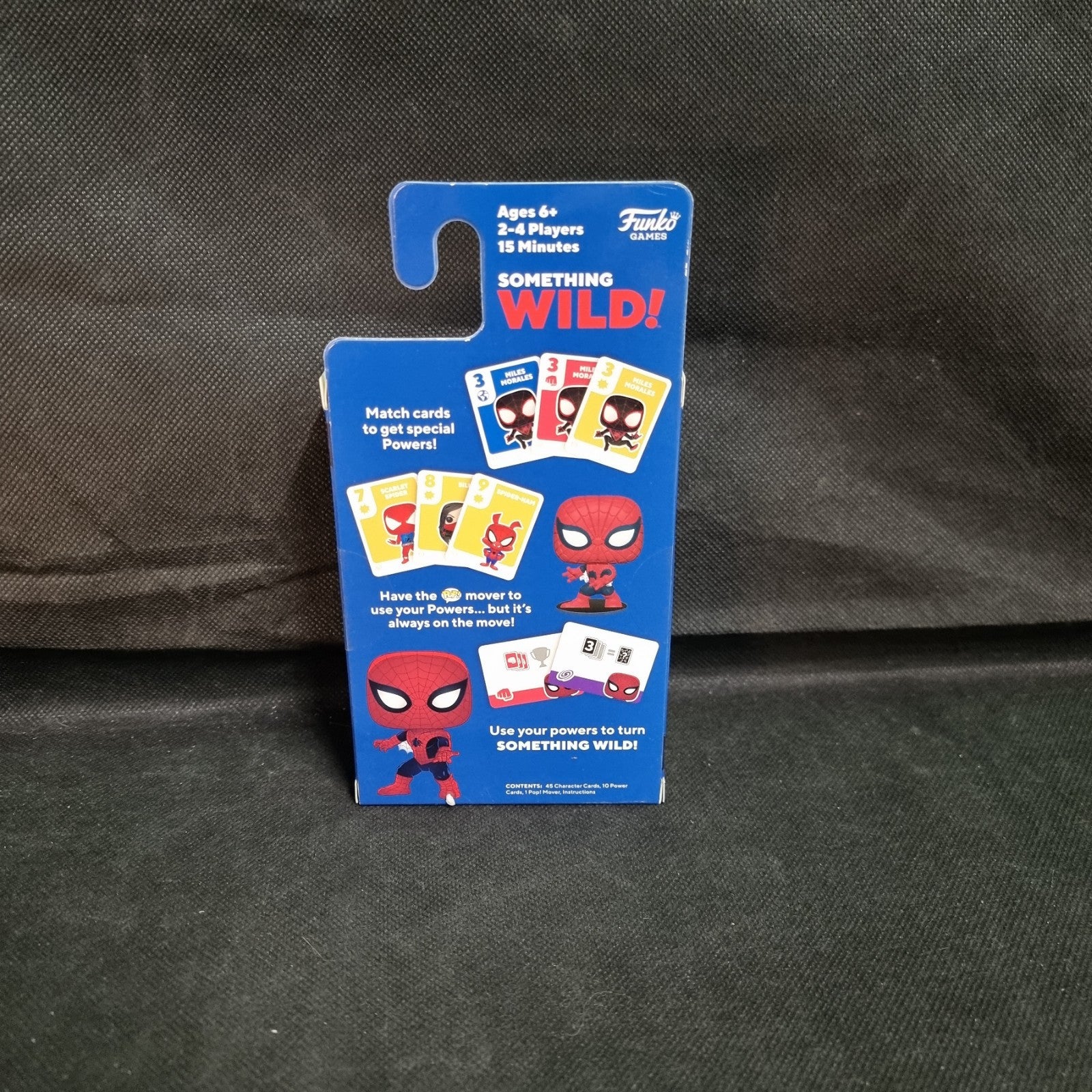 Funko Games Something Wild Spider Man  MARVEL POP CARD