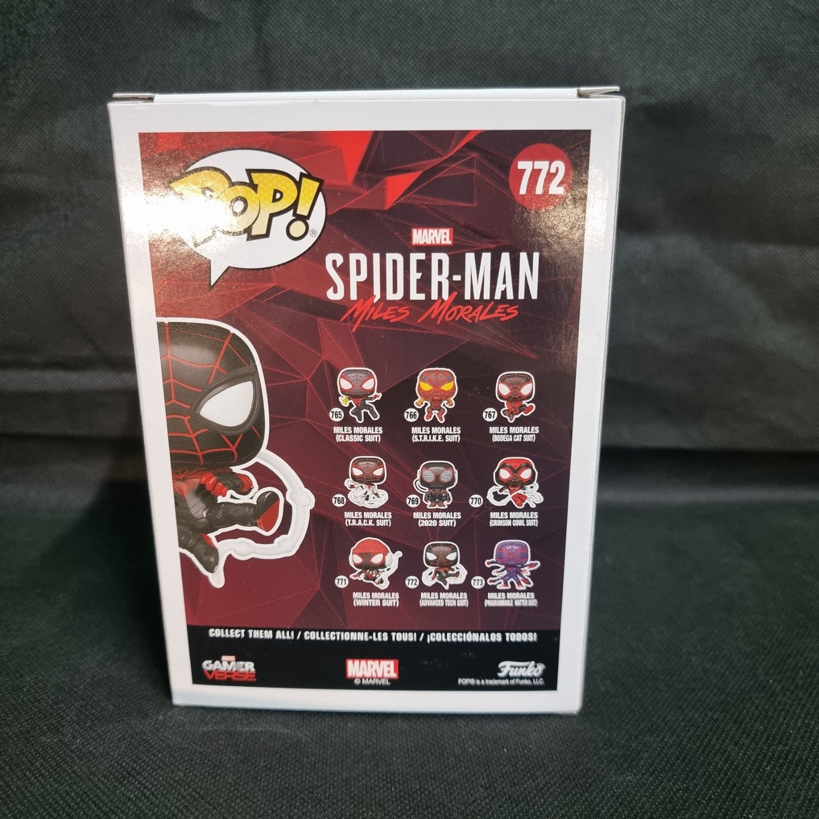 Funko Pop! Vinyl: Marvel - Miles Morales (Advanced Tech Suit) #772