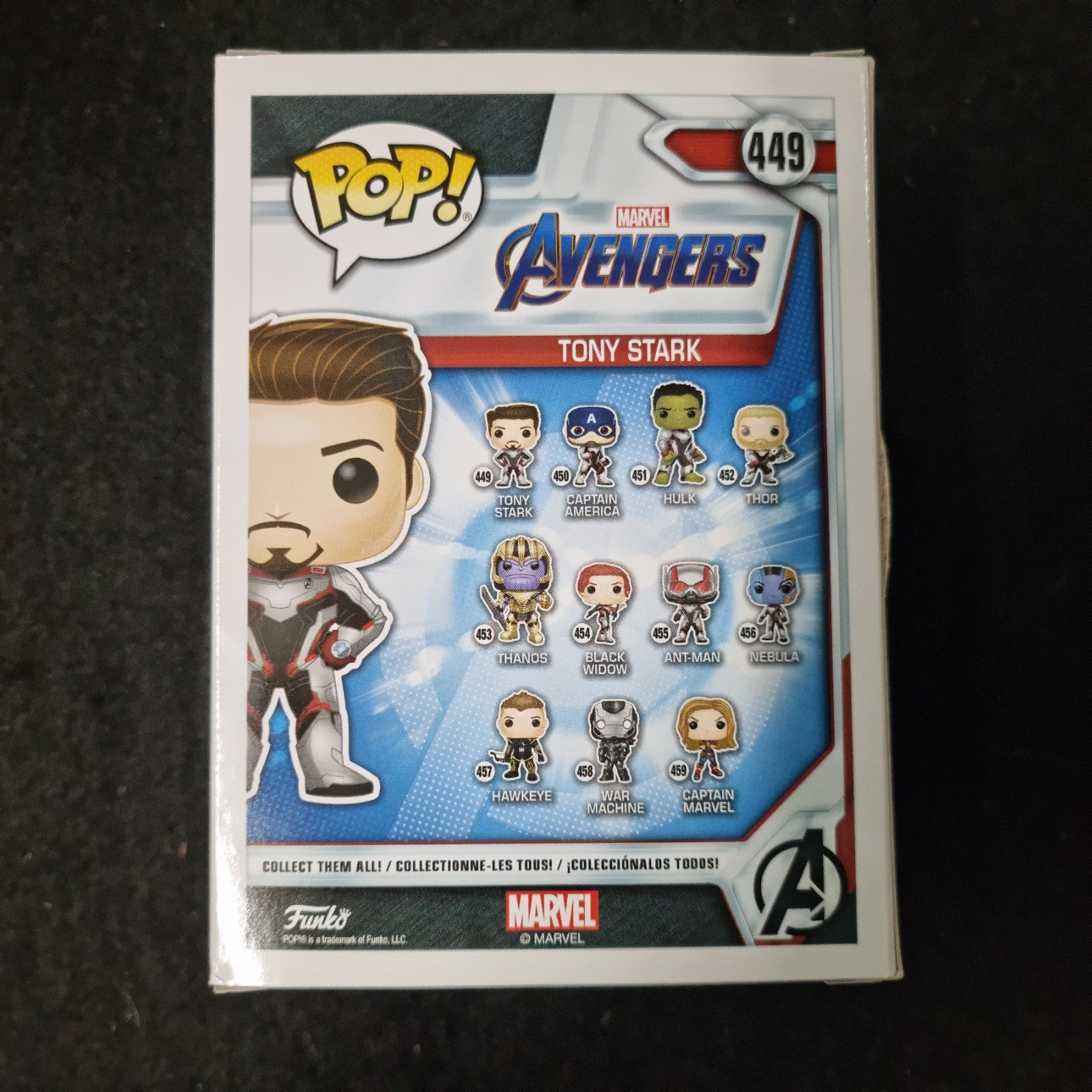 Funko Pop Tony Stark 449