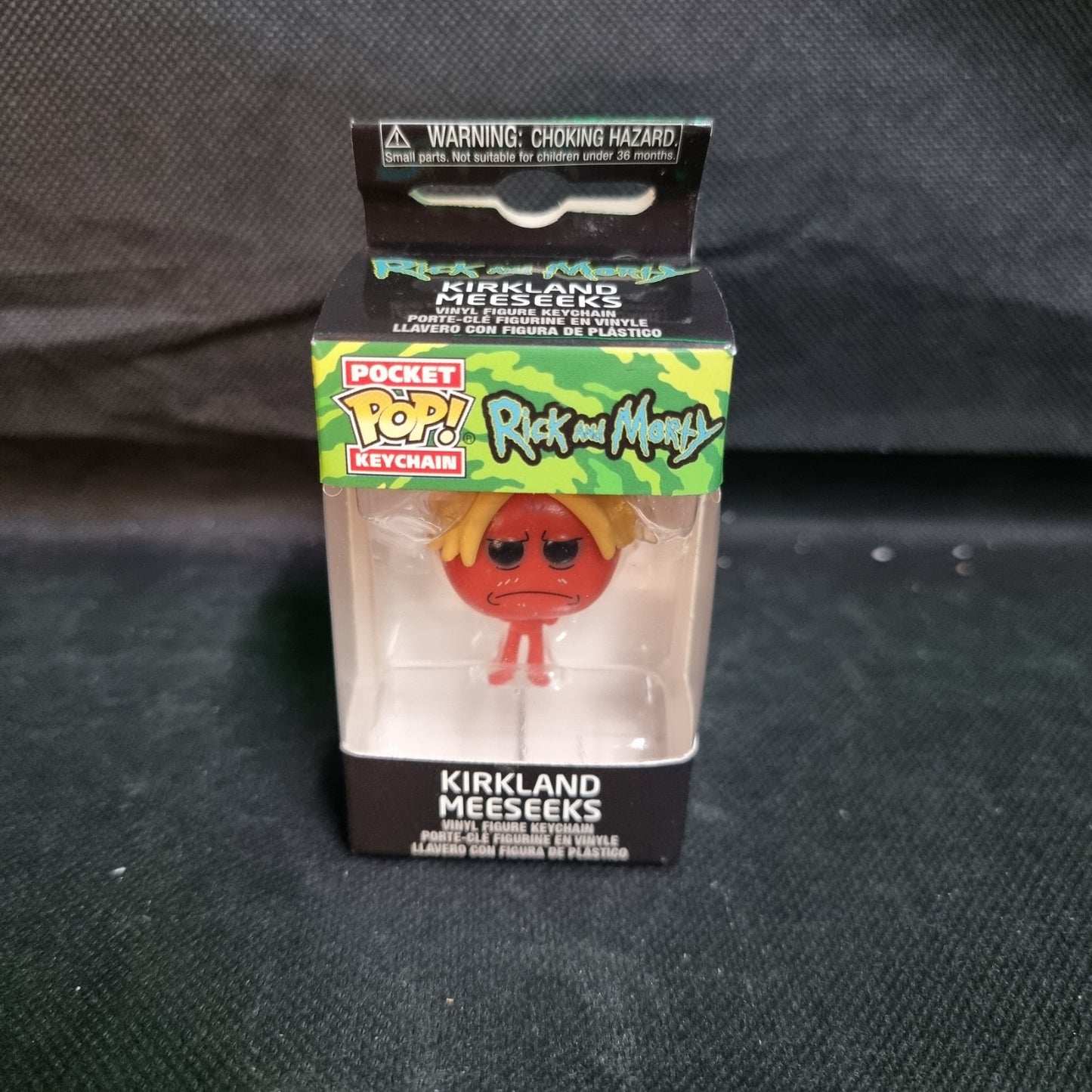 Funko Pocket POP! Keychain Rick and Morty S3 - KIRKLAND MEESEEKS (1.5 inch) -New