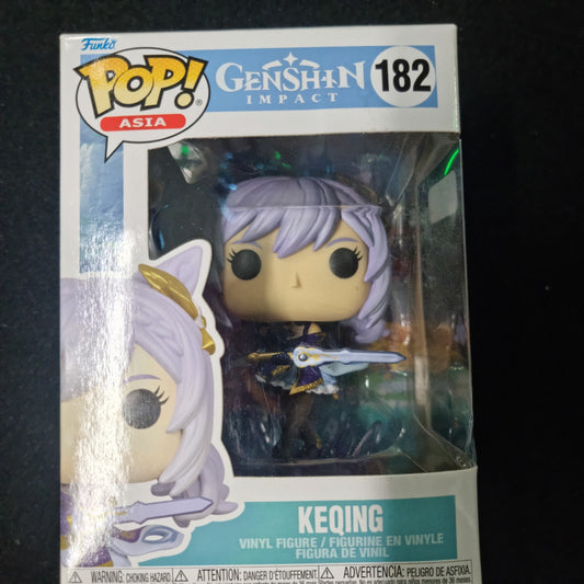 Keqing 183 Genshin Impact Asia Video Game Funko Pop! Vinyl Figure