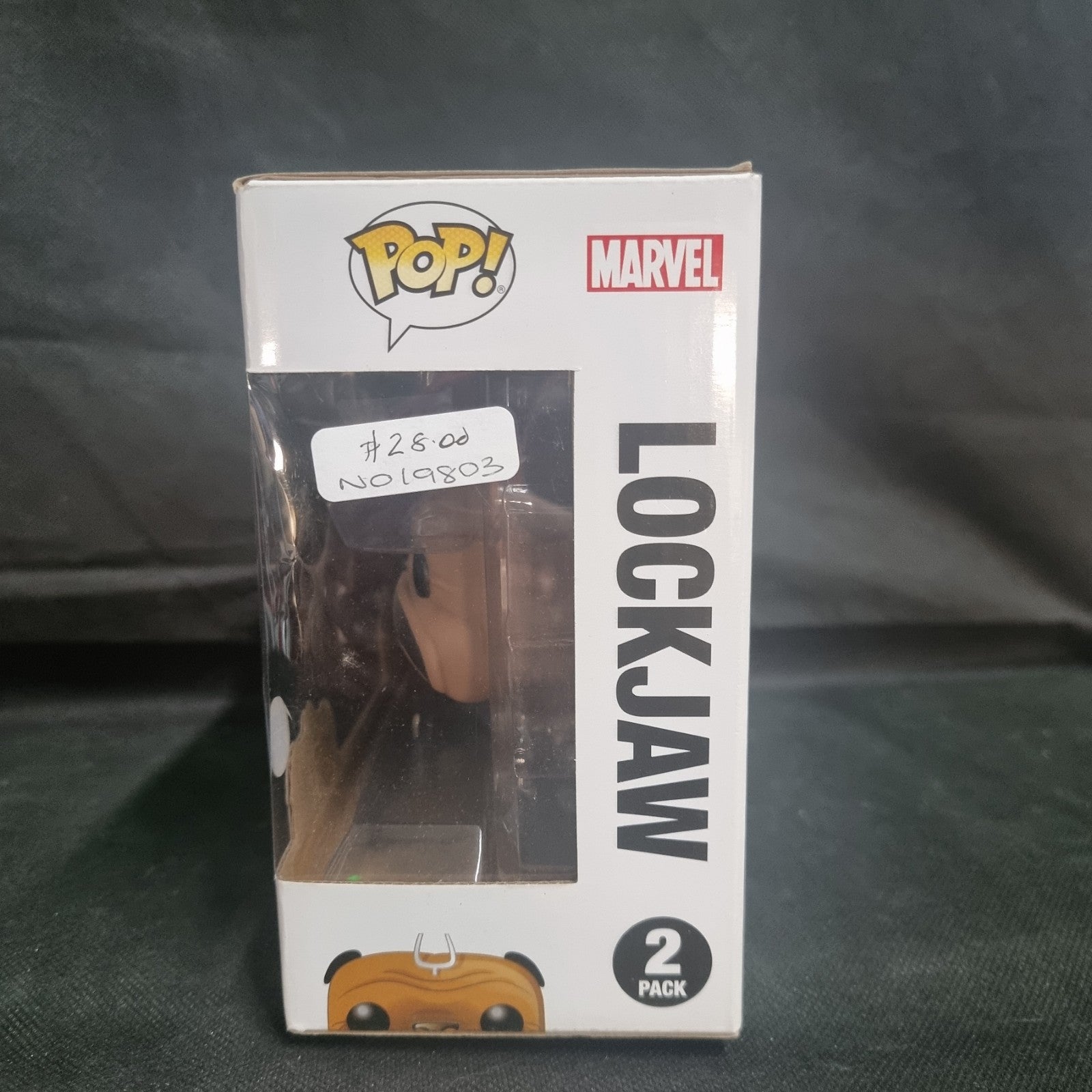 Black Bolt & Lockjaw GITD Pop Vinyl 2-pack 