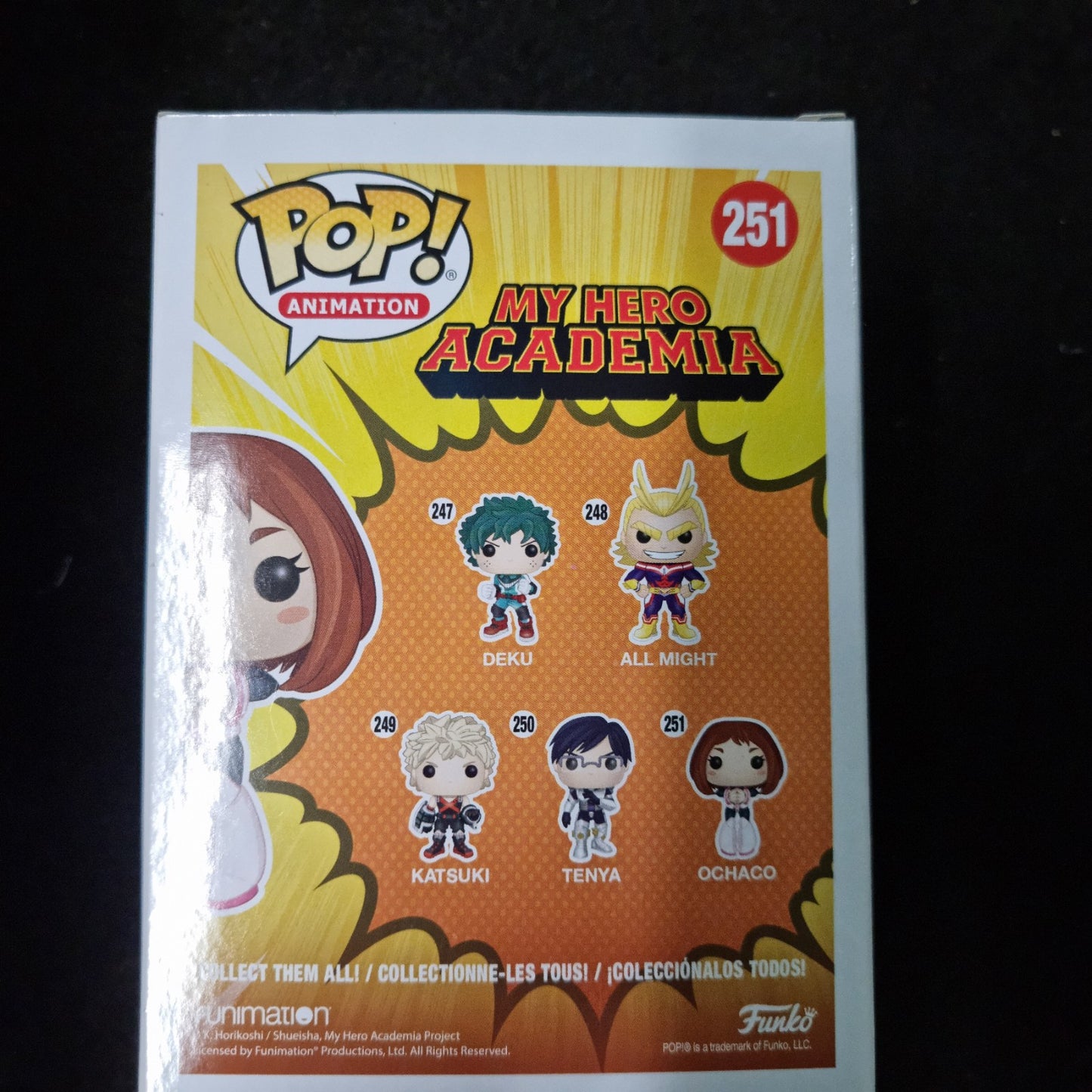 FUNKO POP VINYL My Hero Academia Ochaco #251