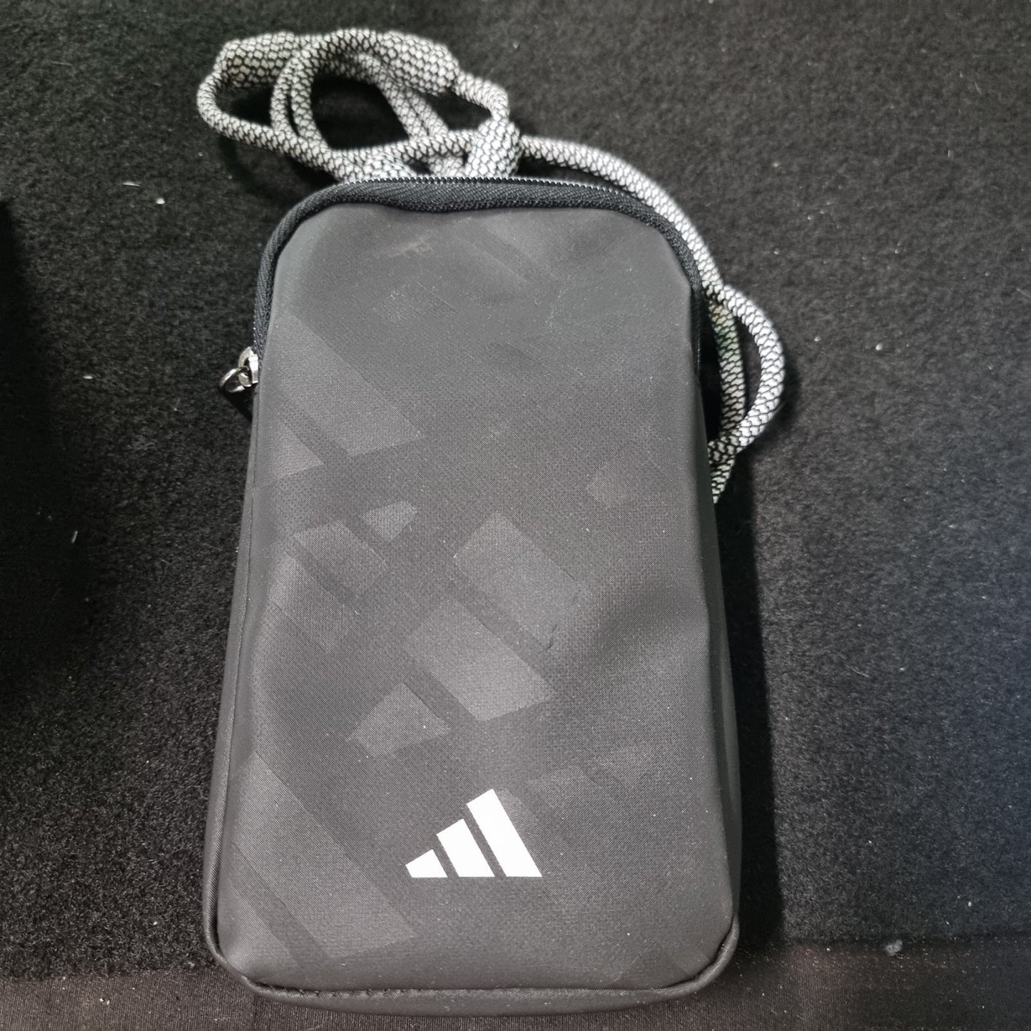 Adidas -Monogram Phone Bag Black