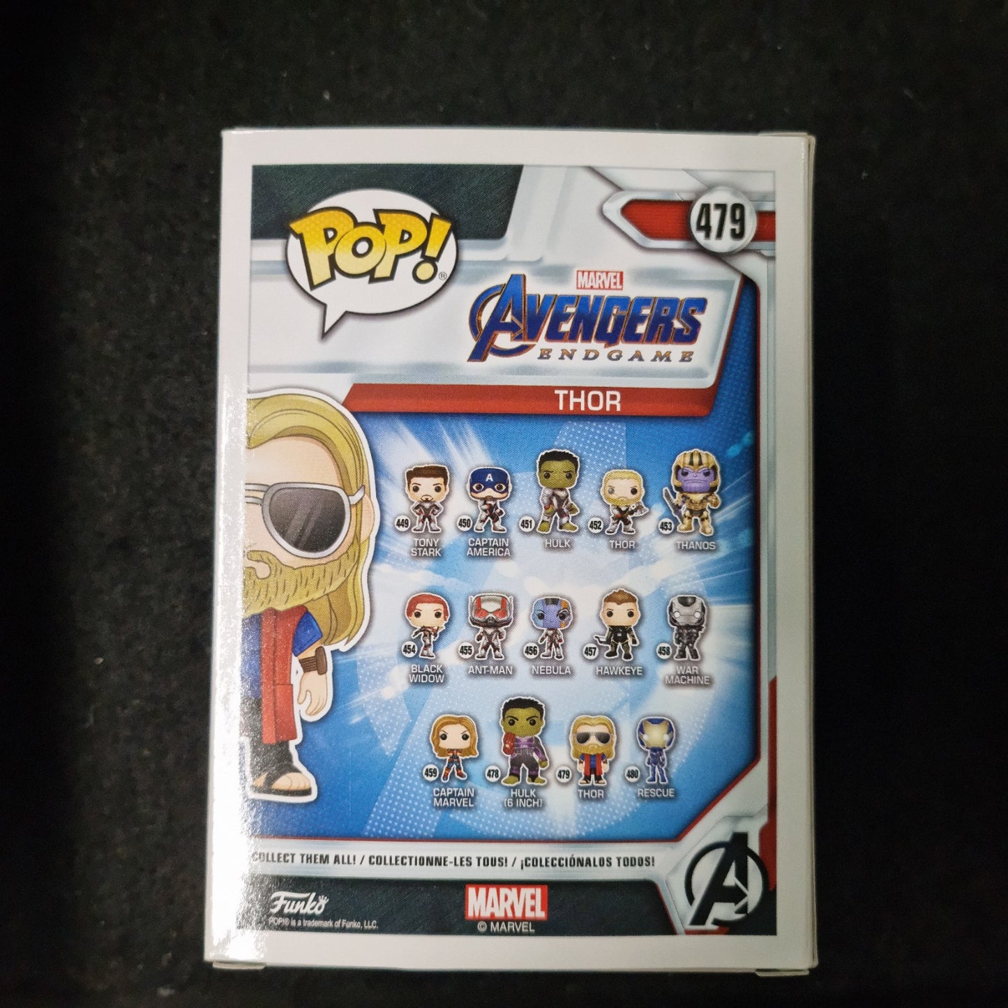 Brand New Funko Pop Thor 479 Marvel Avengers Endgame Vinyl Figure