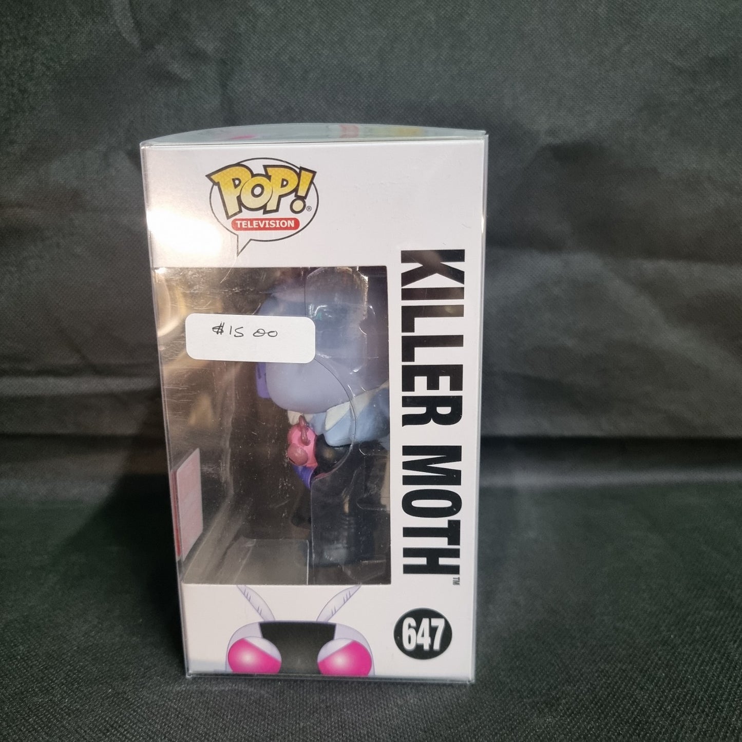 Funko Pop KILLER MOTH, 2018 Summer Convention Exclusive Teen Titans Go! #647