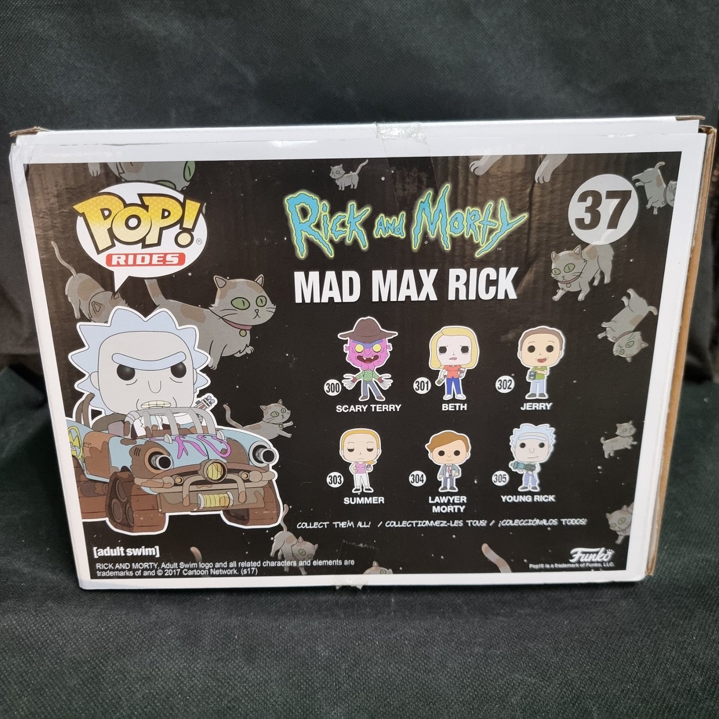 Funko Pop! Rides: Rick and Morty - Mad Max Rick #37 