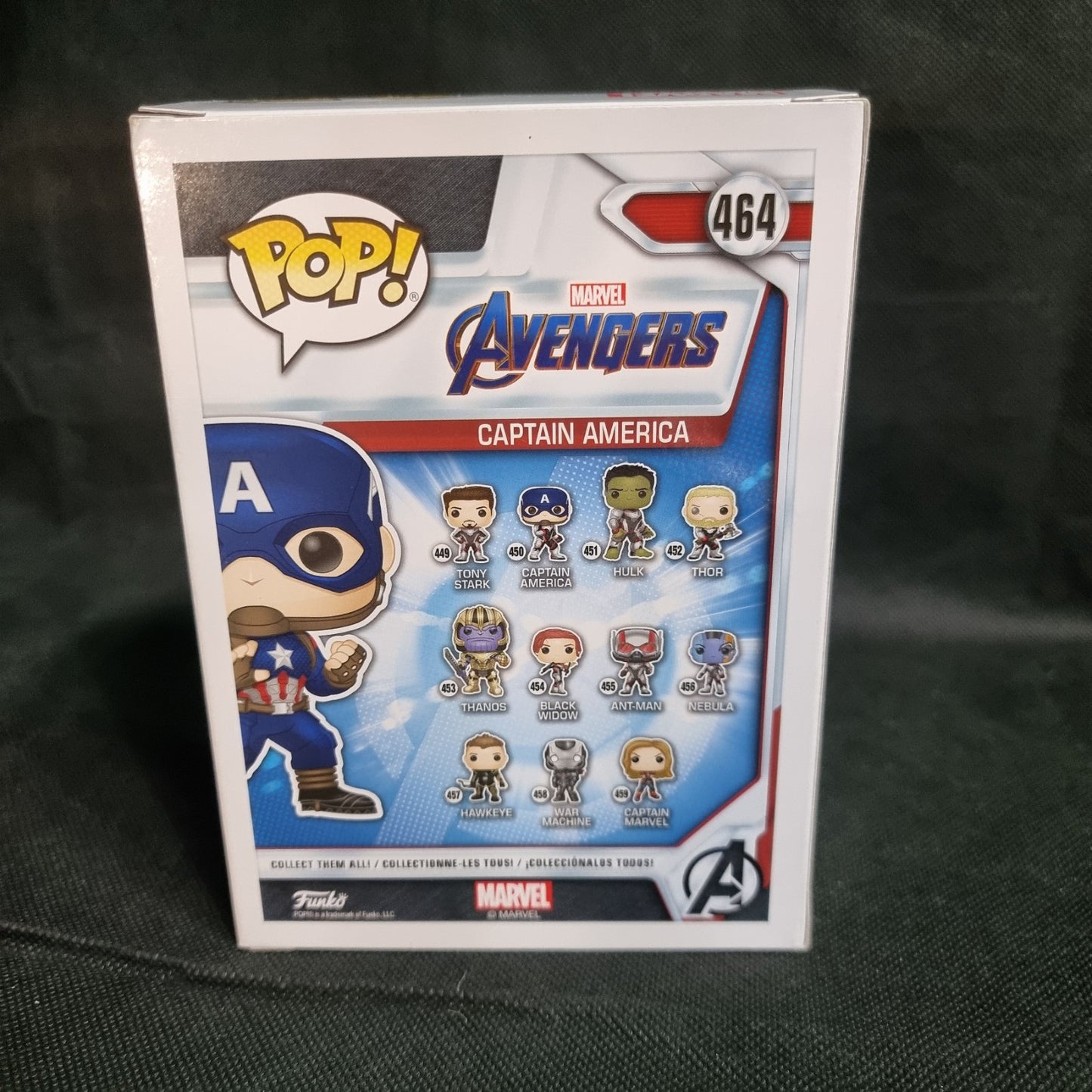 Funko Pop Captain America #464 (Marvel Avengers Endgame)