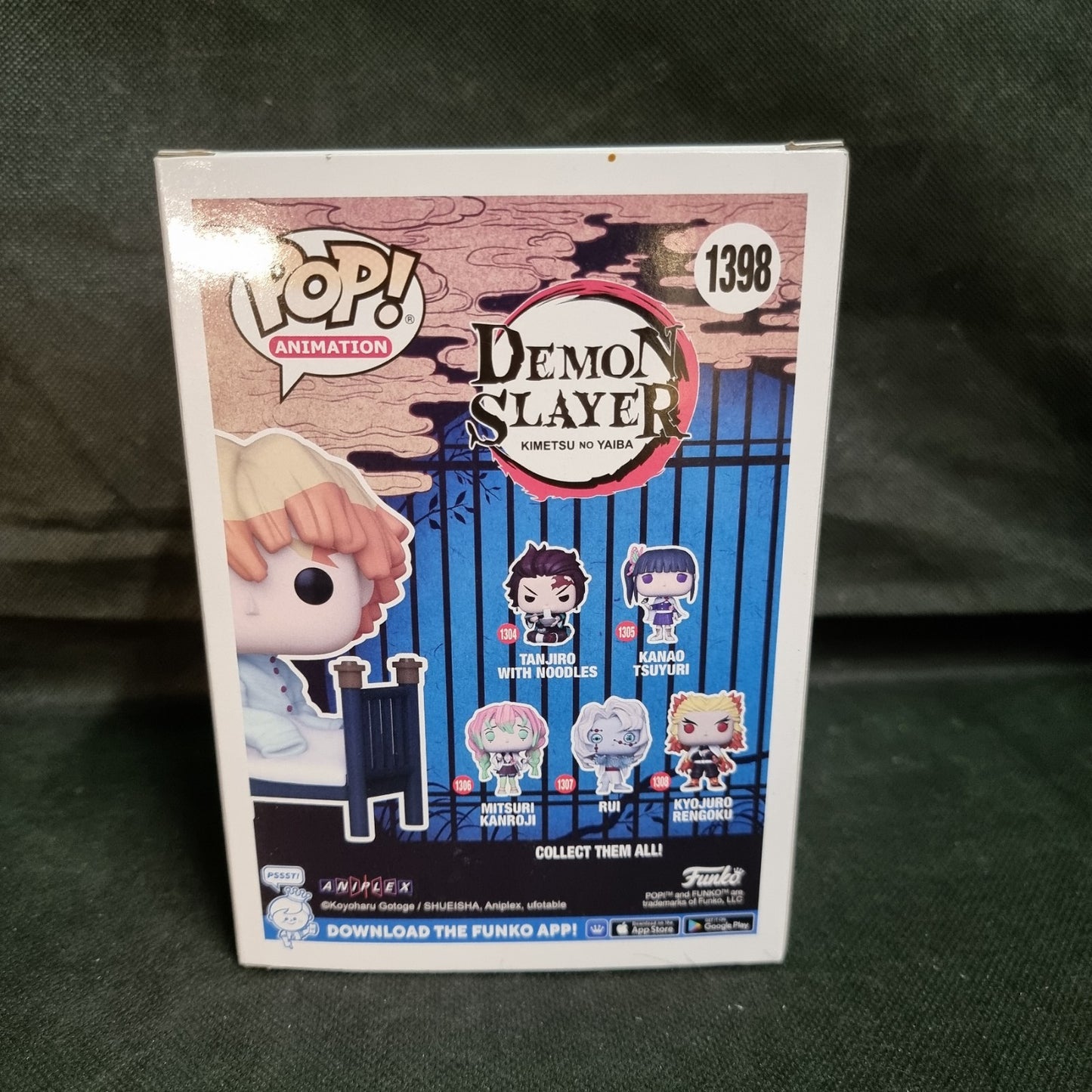 Brand New Zenitsu Agatsuma 1398 Demon Slayer Funko Pop Figure