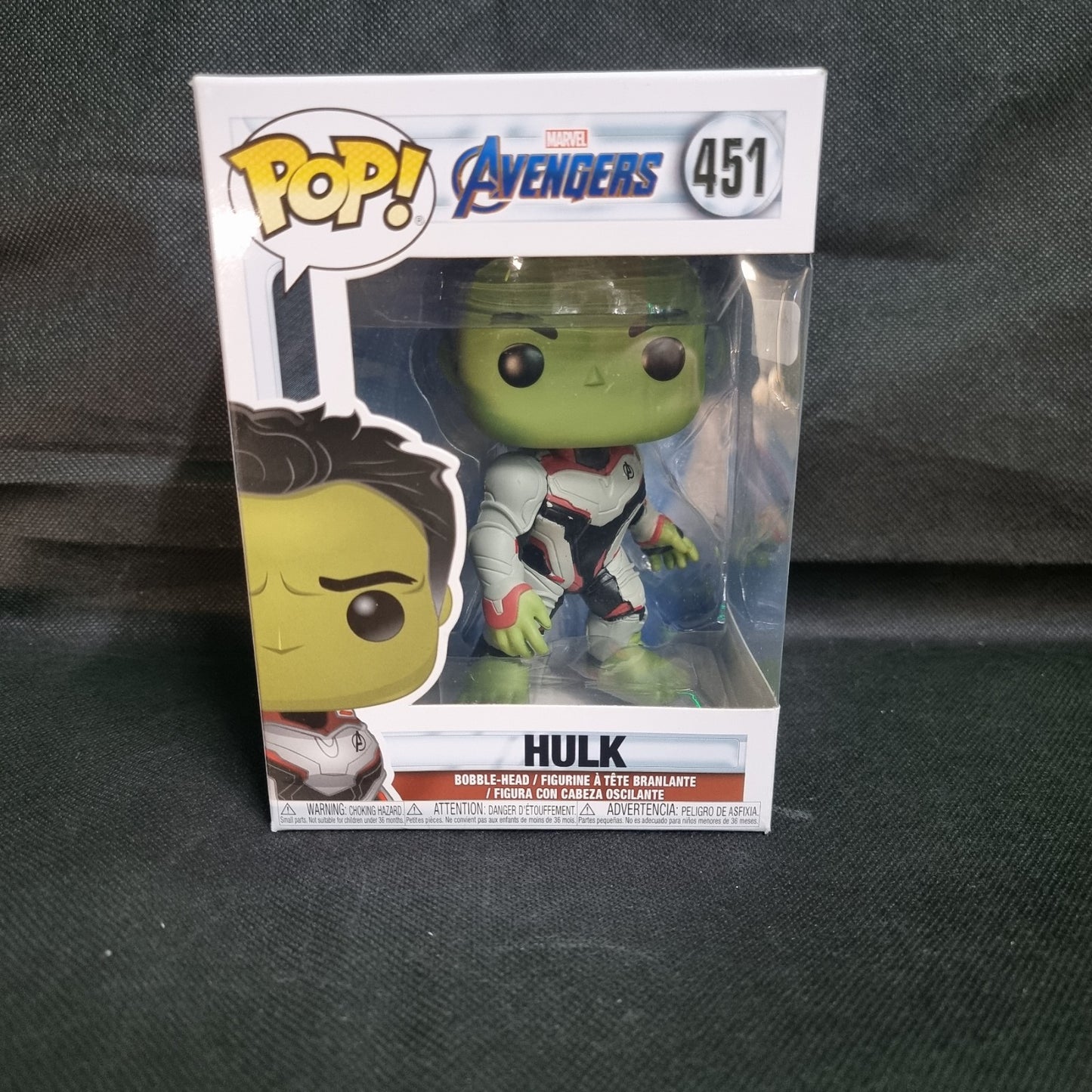 Funko Toys  Pop: Marvel Avengers Endgame Hulk #451 Vinyl 4” Figure POP!