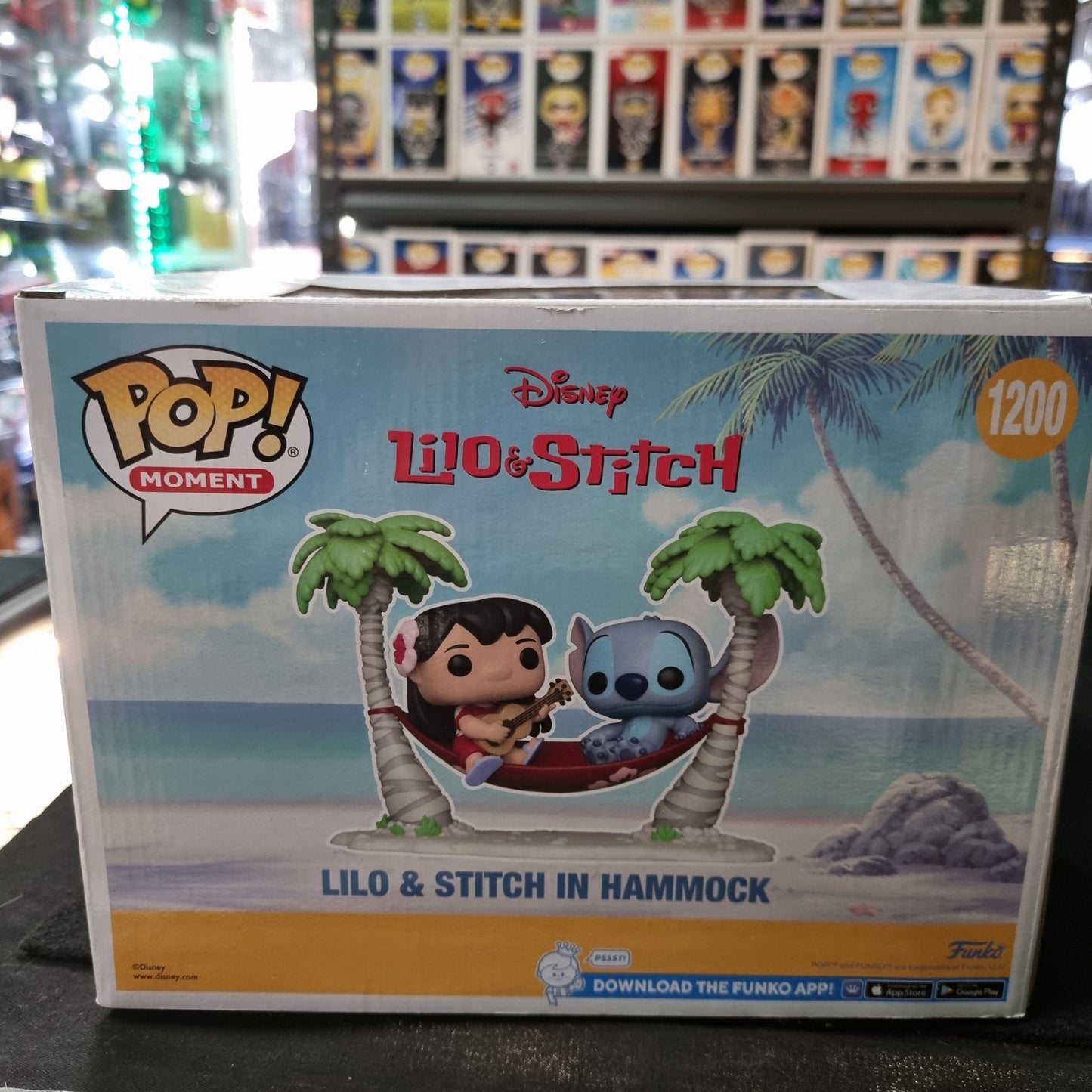 Funko Pop! Moments Disney Lilo & Stitch in Hammock #1200 Special Edition