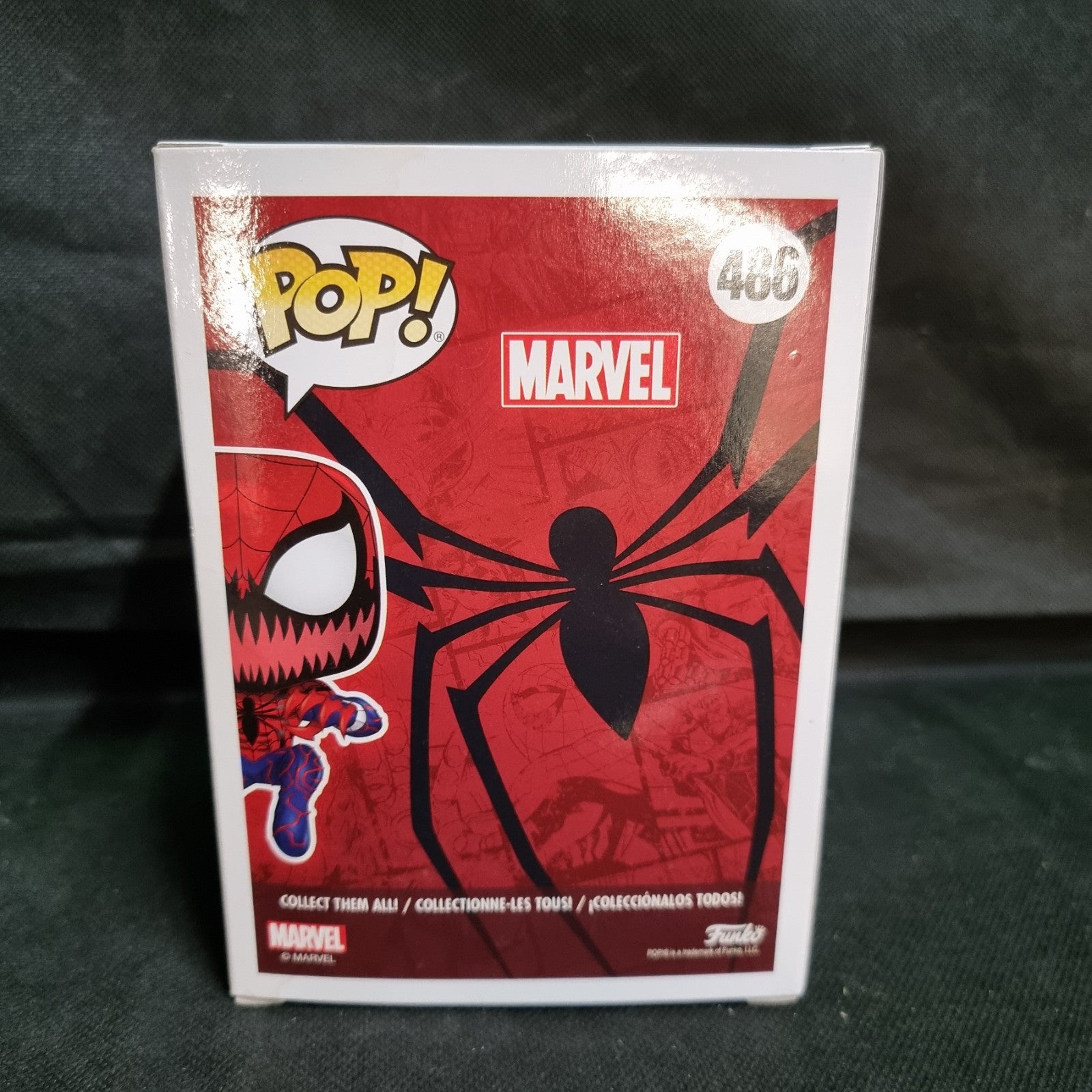 FUNKO POP VINYL #486 SPIDER-CARNAGE SPECIAL EDITION