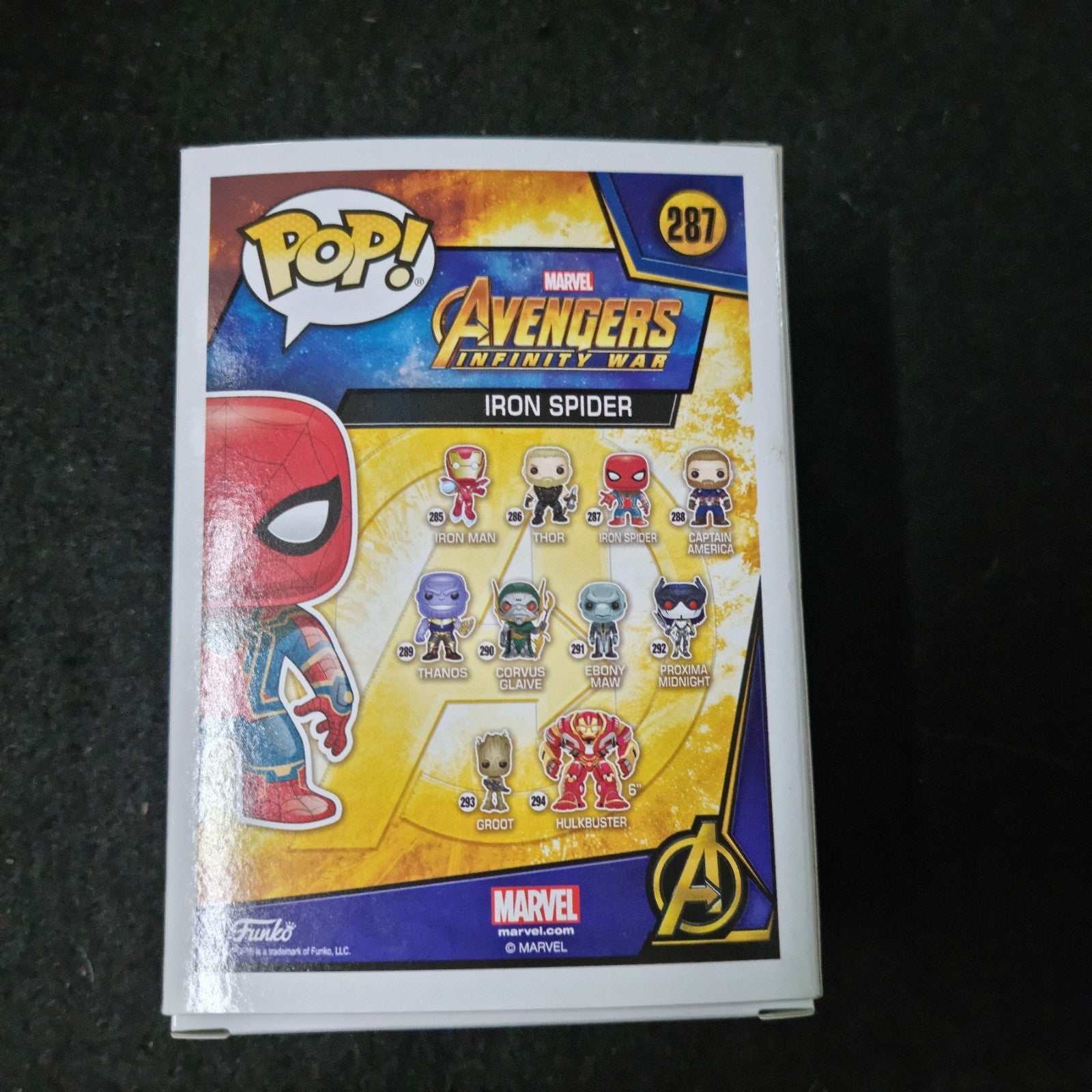 Funko Pop Iron Spider 287