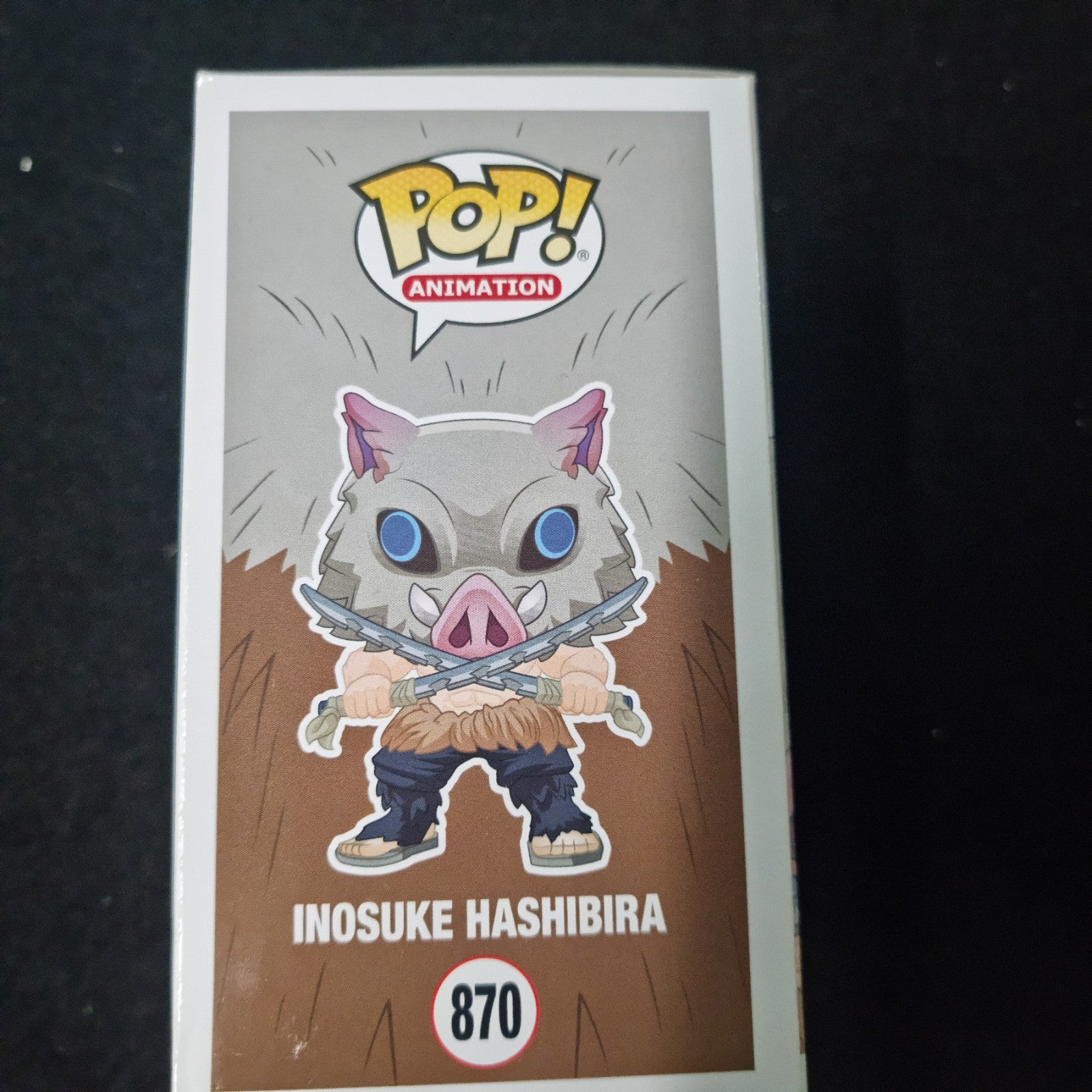 Funko Pop Demon Slayer : Inosuke Hashibira #870 Anime Vinyl Figure 