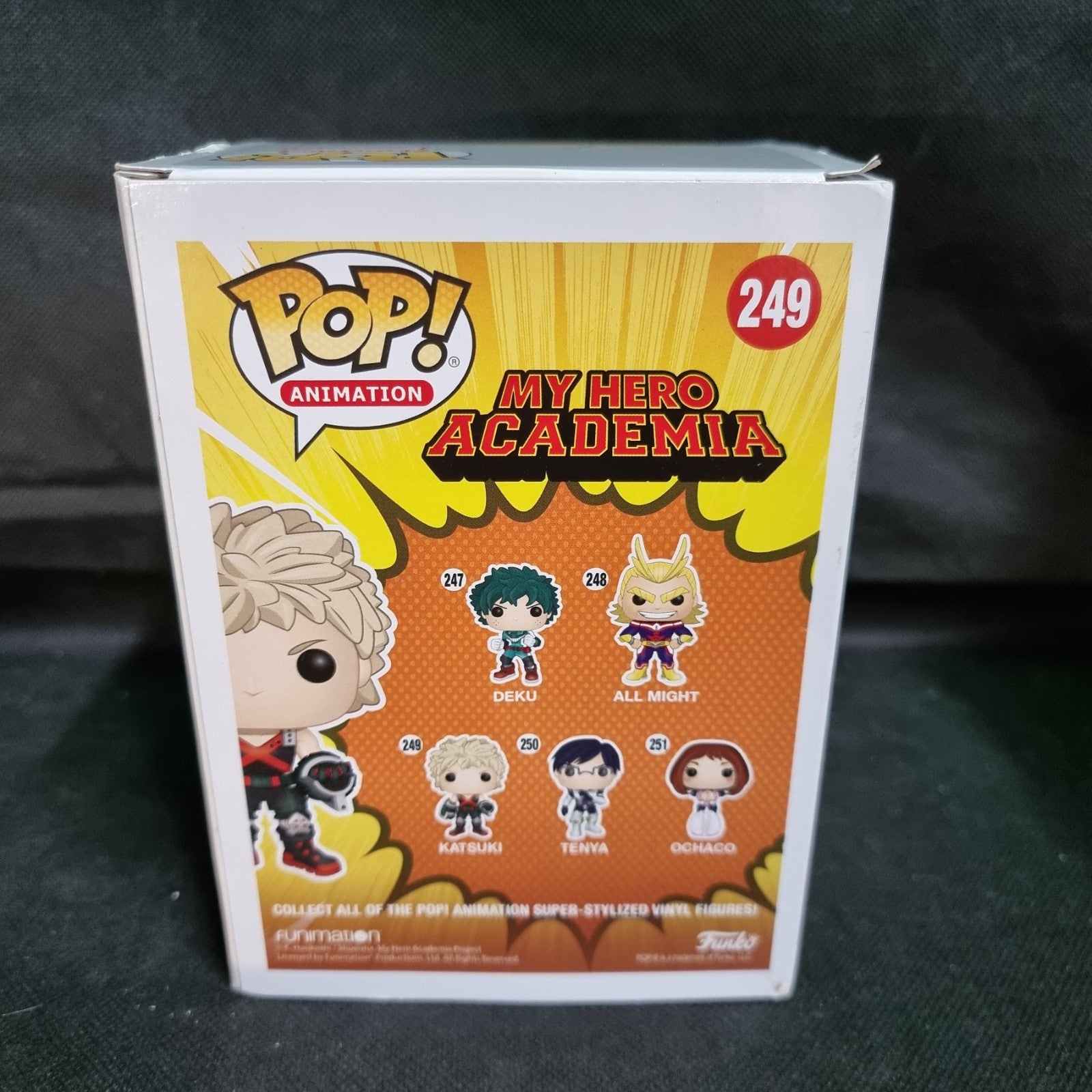 Funko Pop Anime My Hero Academia Katsuki # 249 Vinyl Figure