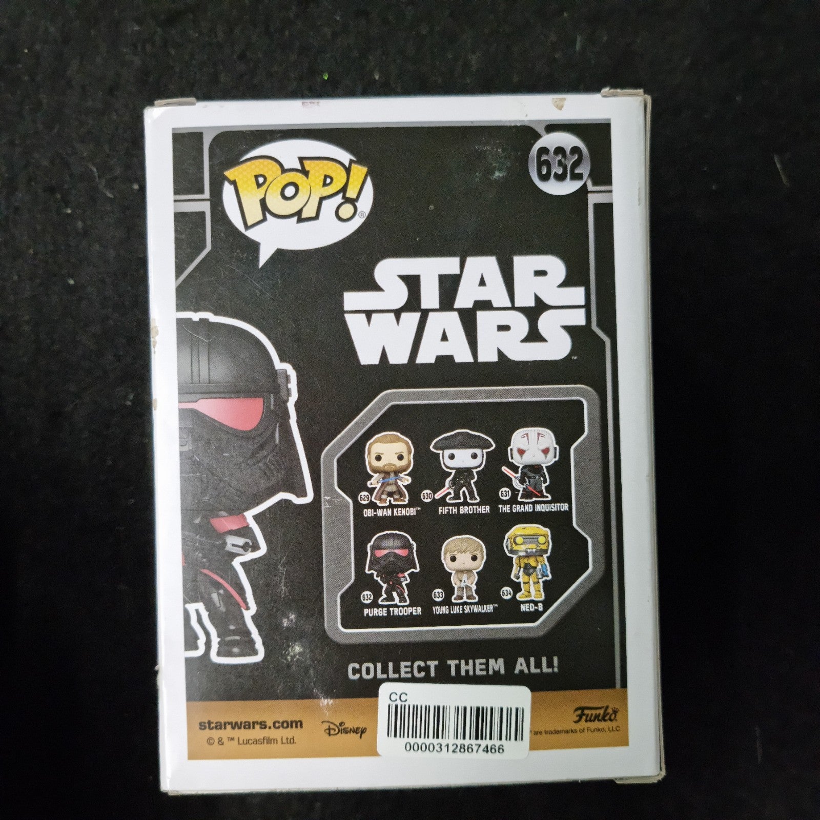 Funko Pop! Vinyl: Star Wars - Purge Trooper #632