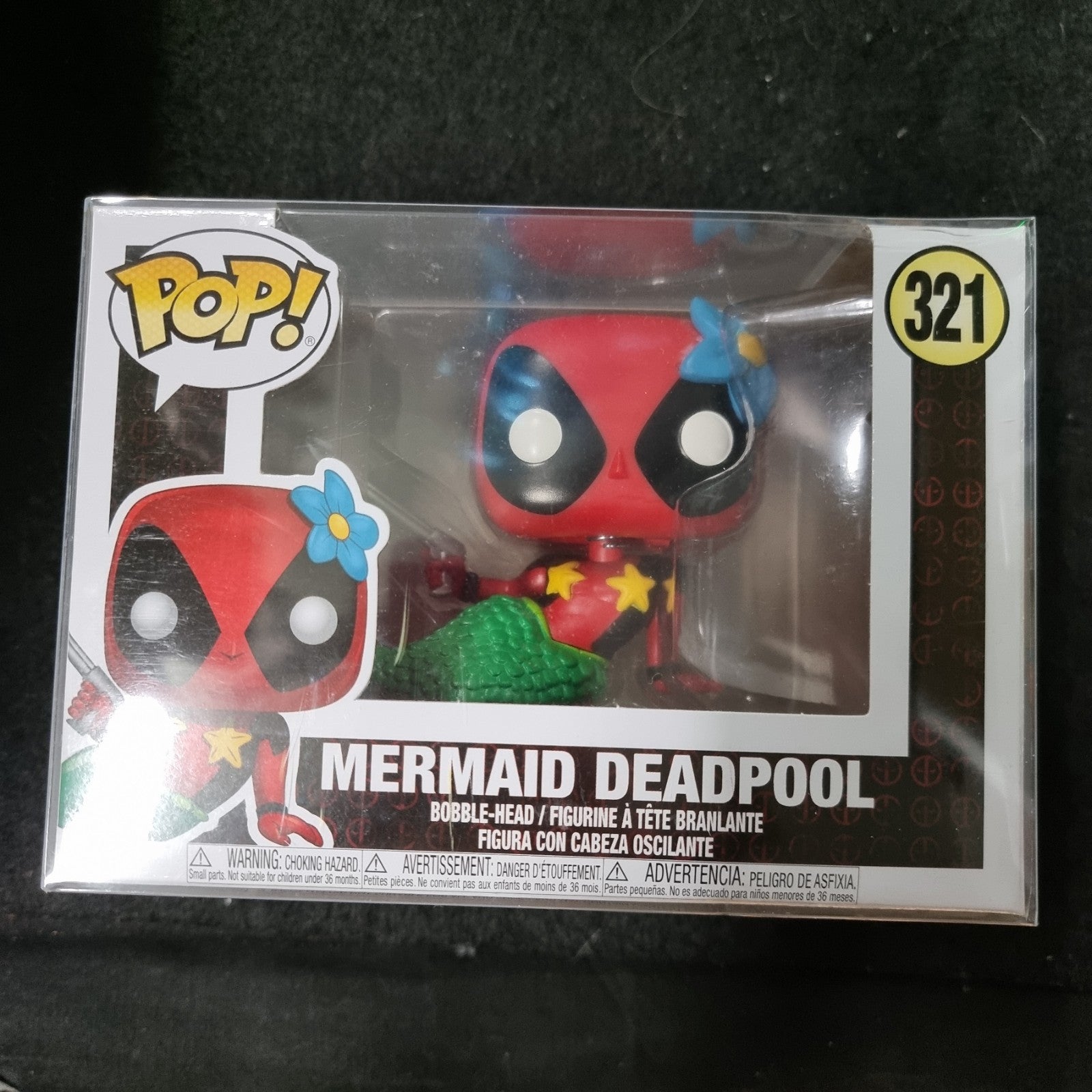 Marvel Funko Pop - Mermaid Deadpool - Deadpool - No. 321