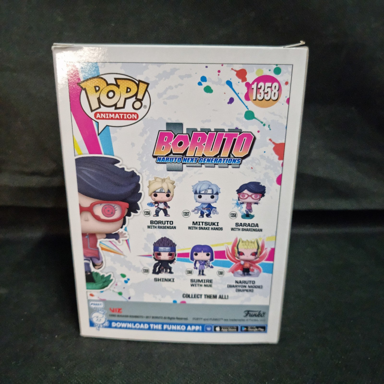 Funko Pop! Vinyl: Boruto: Naruto Next Generations - Sarada with Sharingan #1358