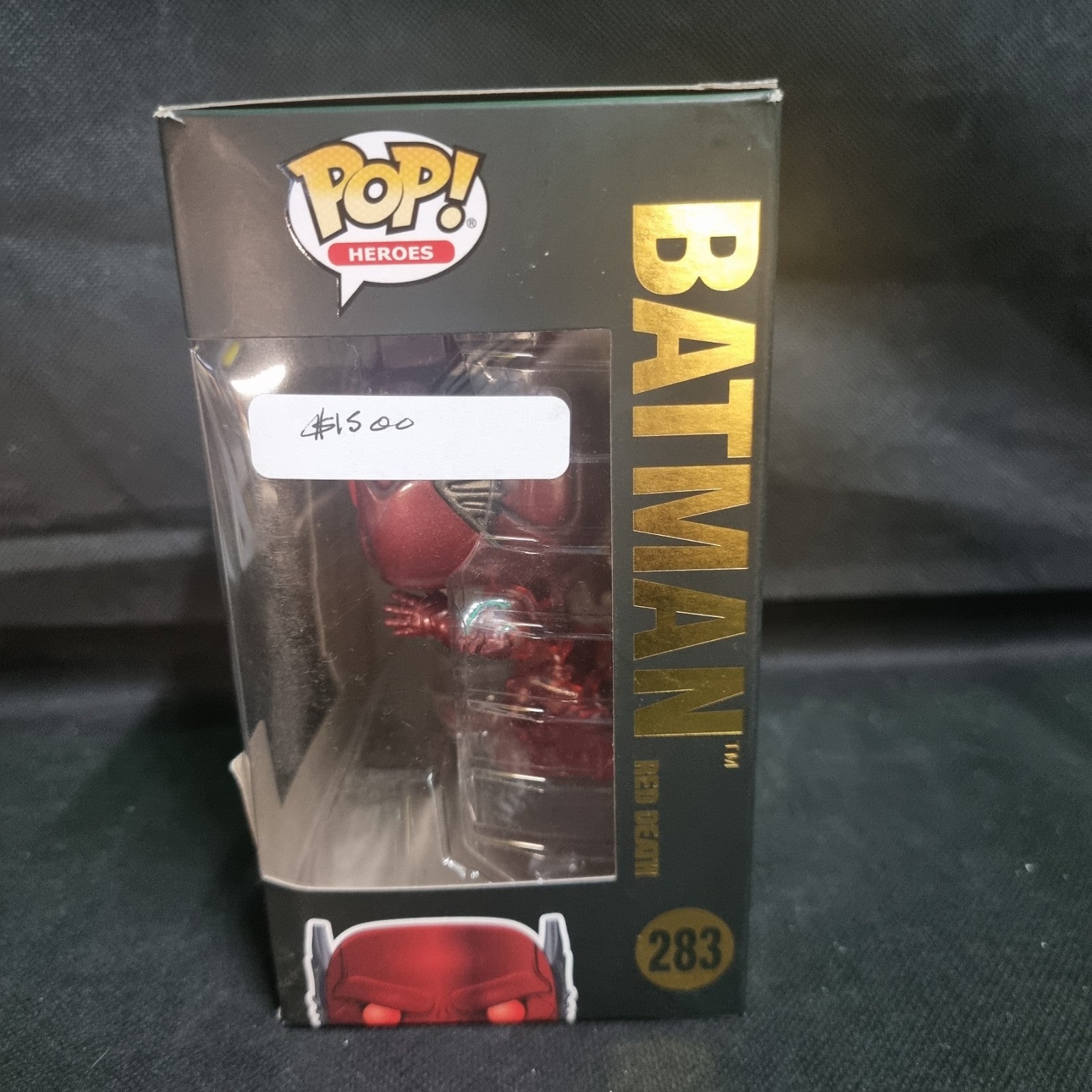 Funko Pop! Heroes - Batman #283 Batman Red Death  Exclusive (Vaulted)