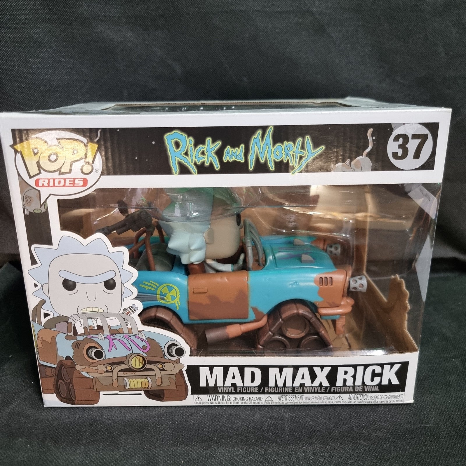 Funko Pop! Rides: Rick and Morty - Mad Max Rick #37 