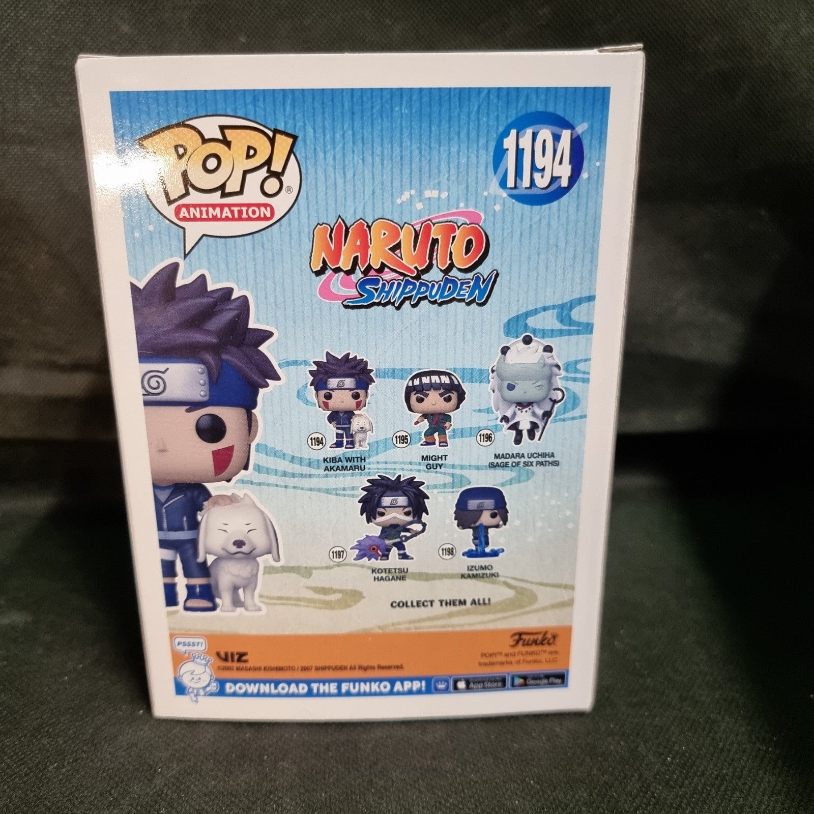 Funko Pop! Vinyl: Naruto Shippuden - Kiba With Akamaru #1194