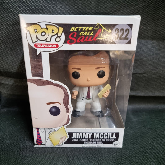 Pop TV Better Call Saul Jimmy McGill 322 Funko Pop Vinyl