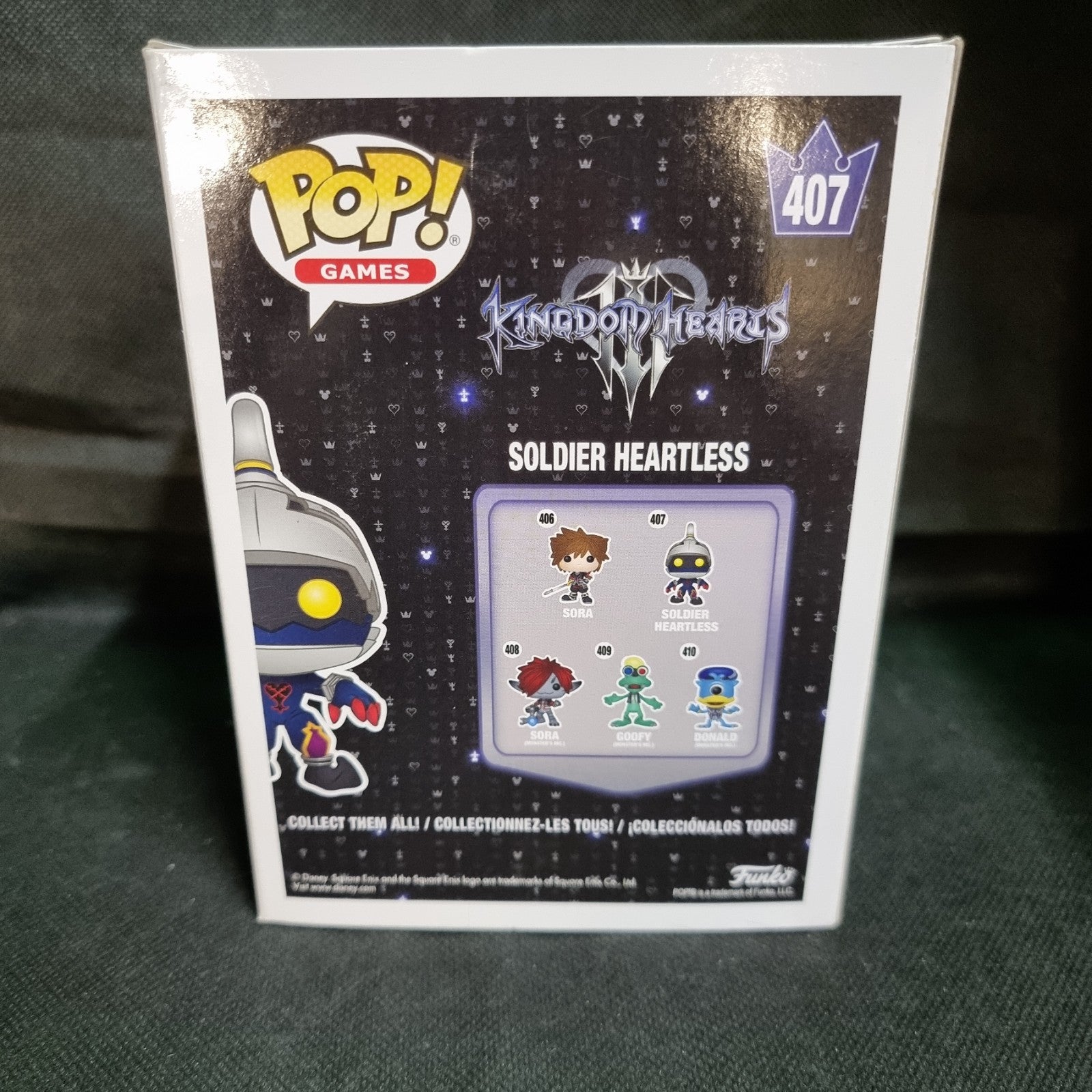 Soldier Heartless 407 Kingdom Hearts Funko Pop Games 